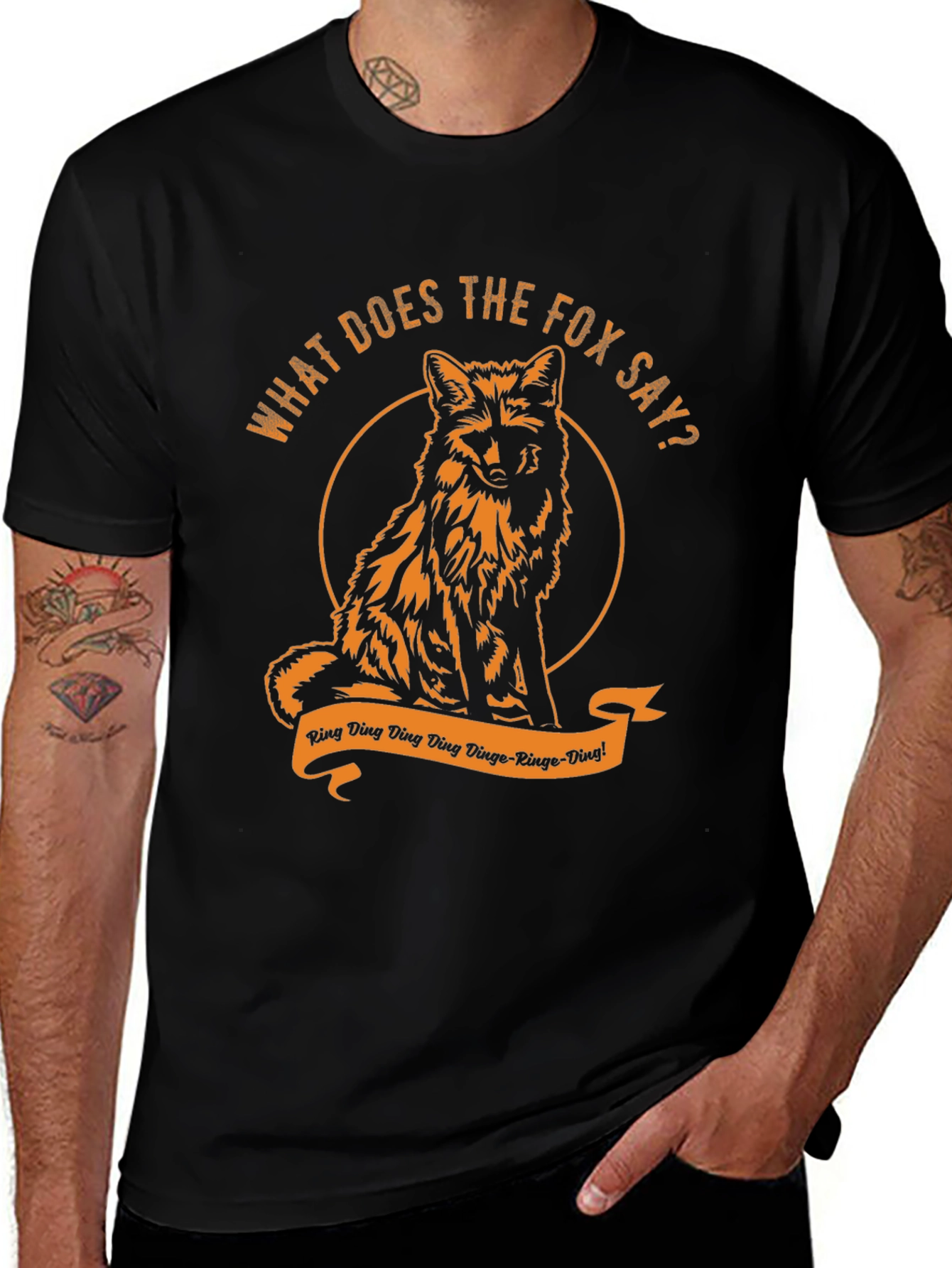 Variant 27 of What Does the Fox Say T-Shirt