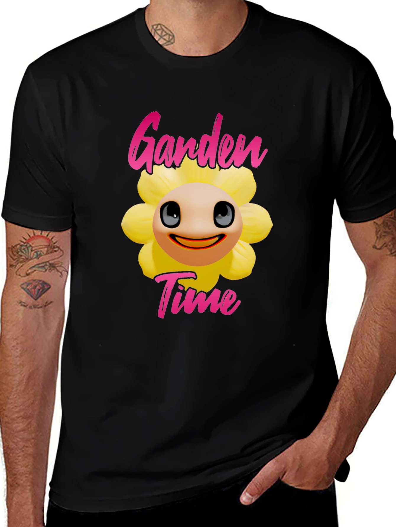 Variant 21 of Garden Time Graphic T-Shirt