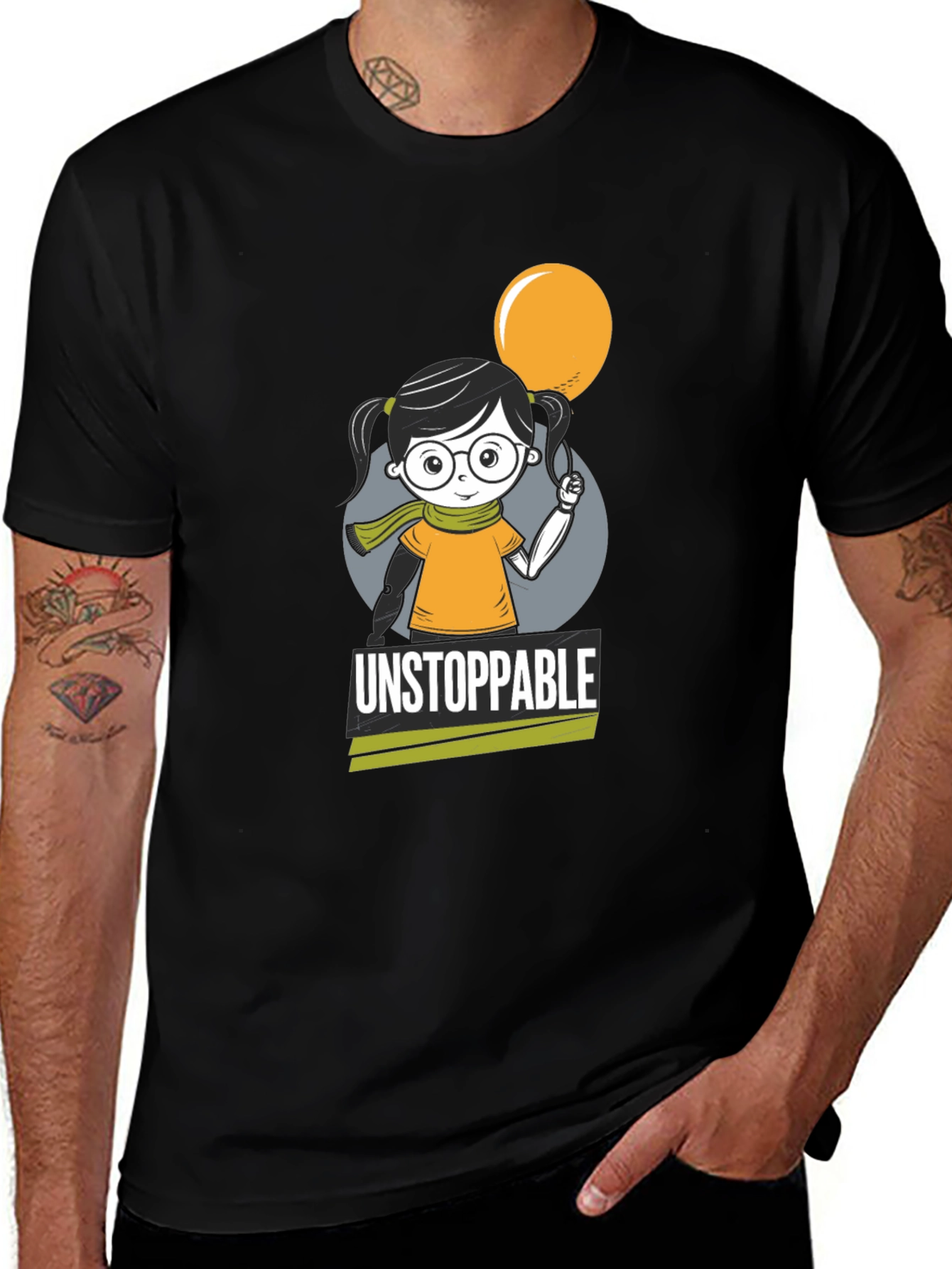 Variant 15 of Unstoppable Girl T-Shirt