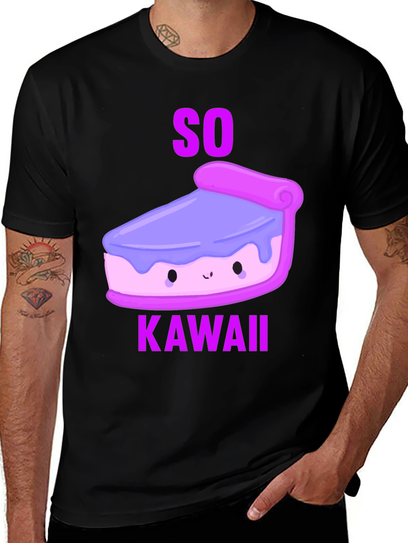 Variant 16 of So Kawaii Cake Slice Graphic T-Shirt