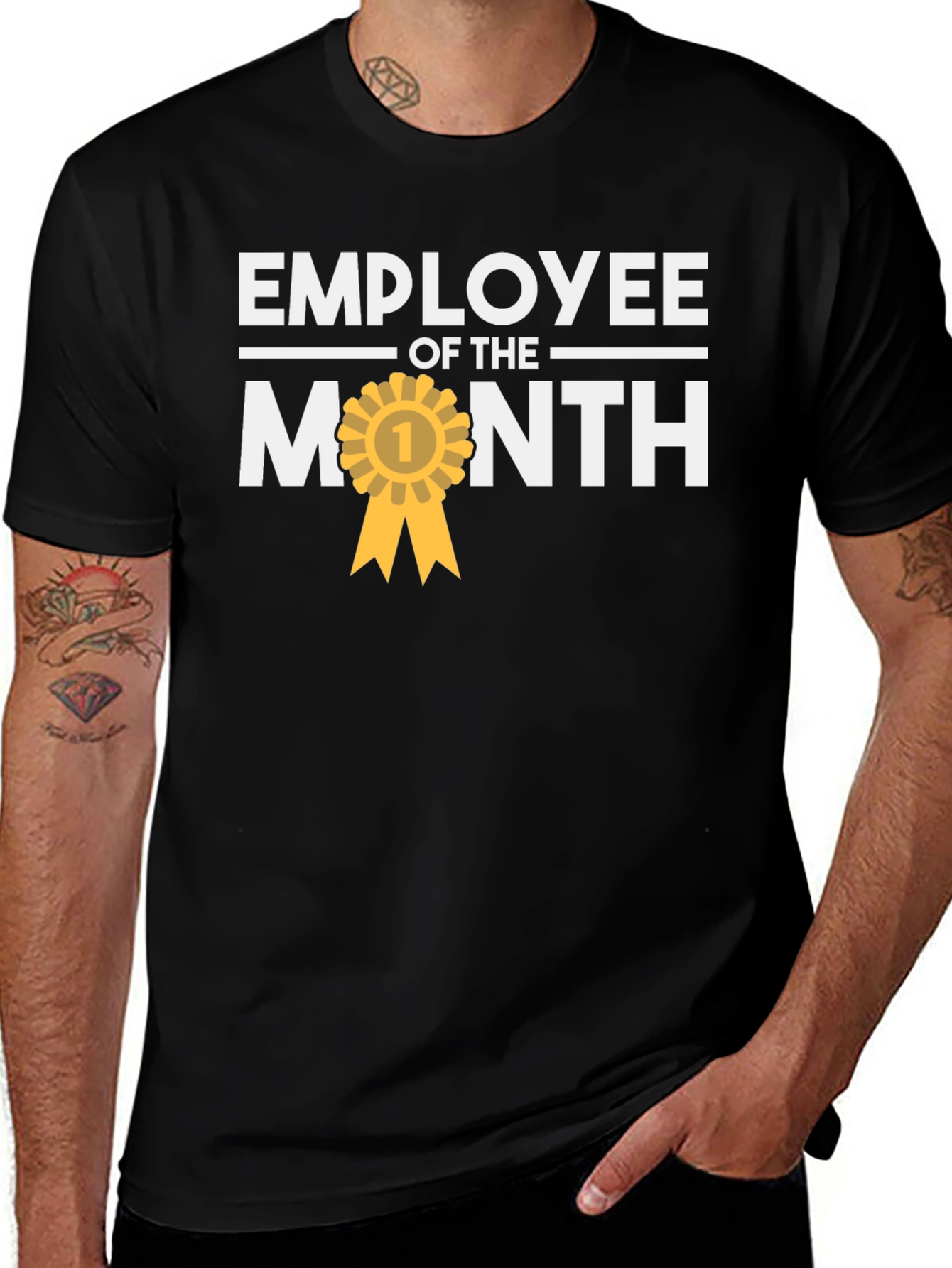 Variant 2 of Employee of the Month Graphic T-Shirt