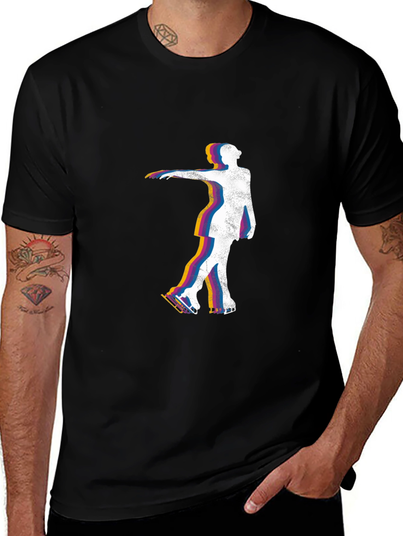 Variant 23 of Ice Skating T-Shirt
