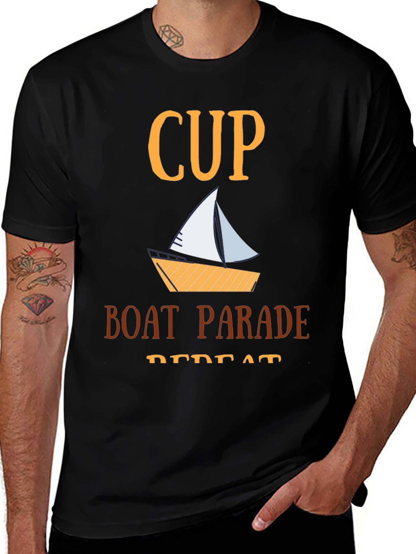 Variant 15 of Cup Boat Parade T-Shirt