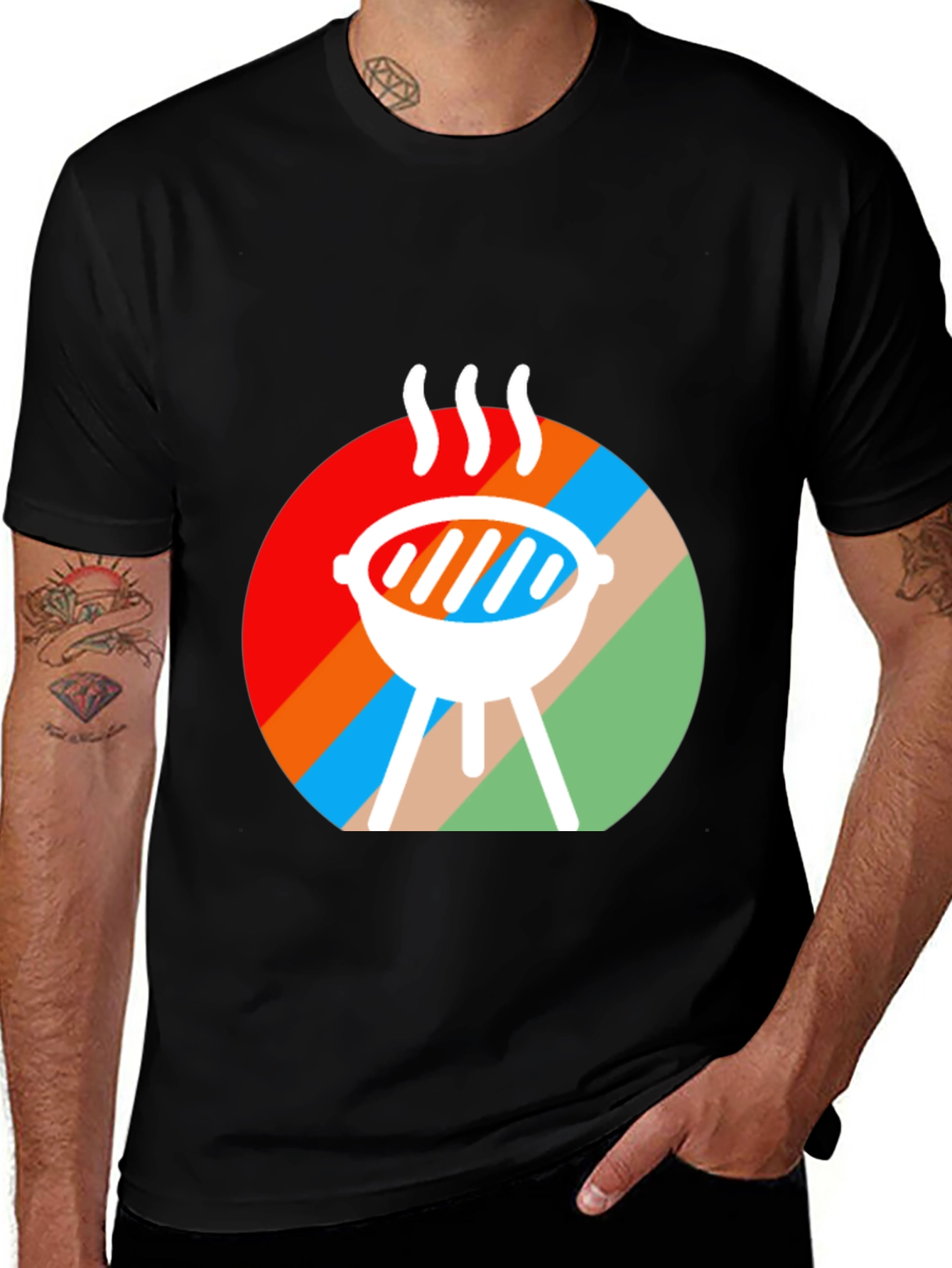 Variant 22 of Grill Master Graphic Tee - BBQ Lover's T-Shirt