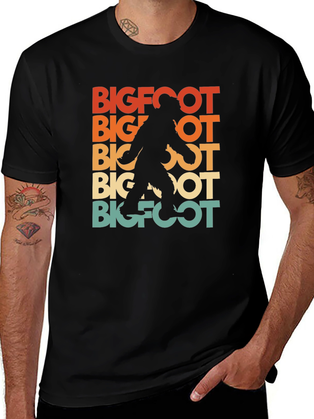 Retro Bigfoot T-Shirt