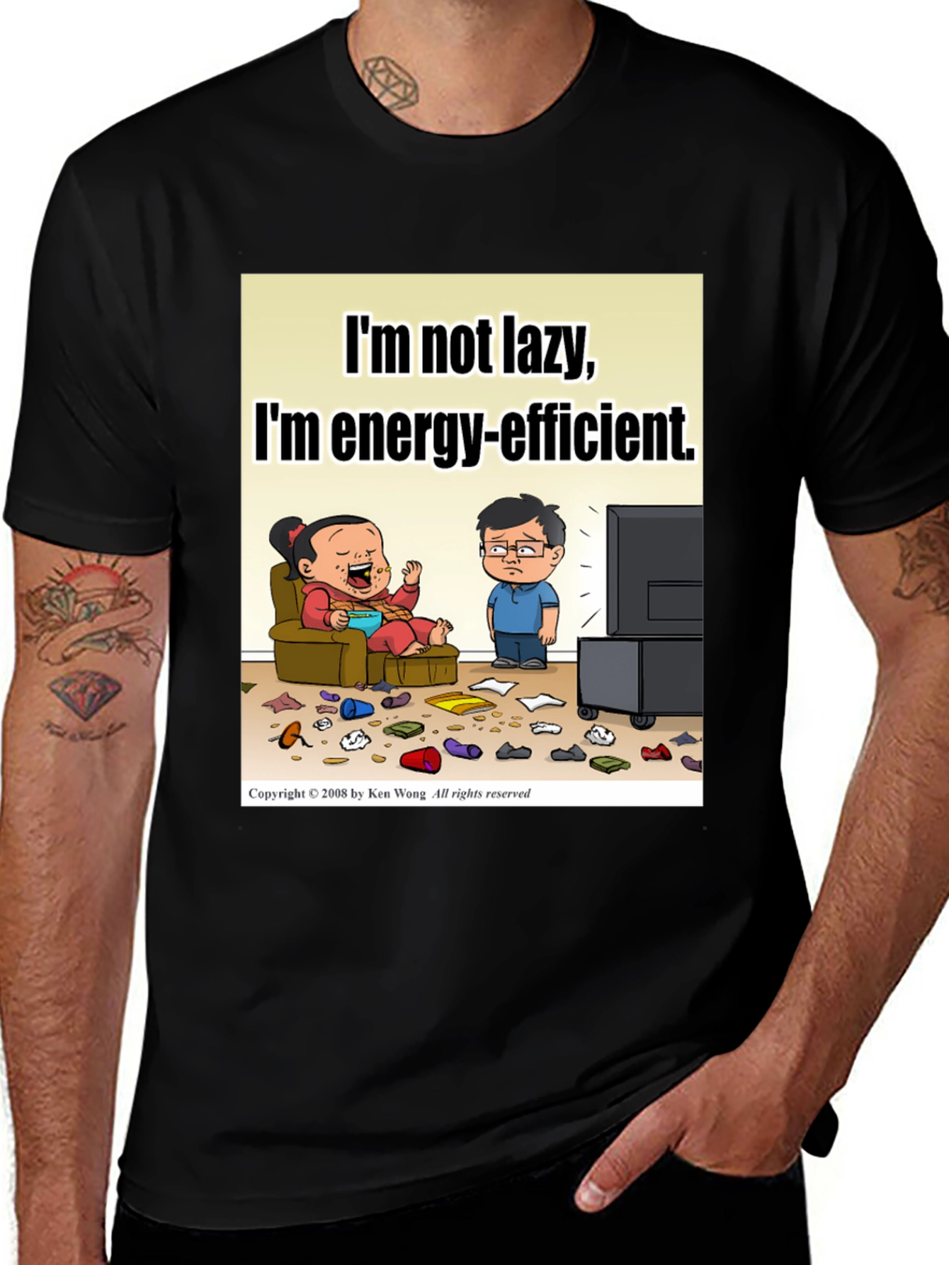 Variant 20 of Lazy Energy-Efficient T-Shirt