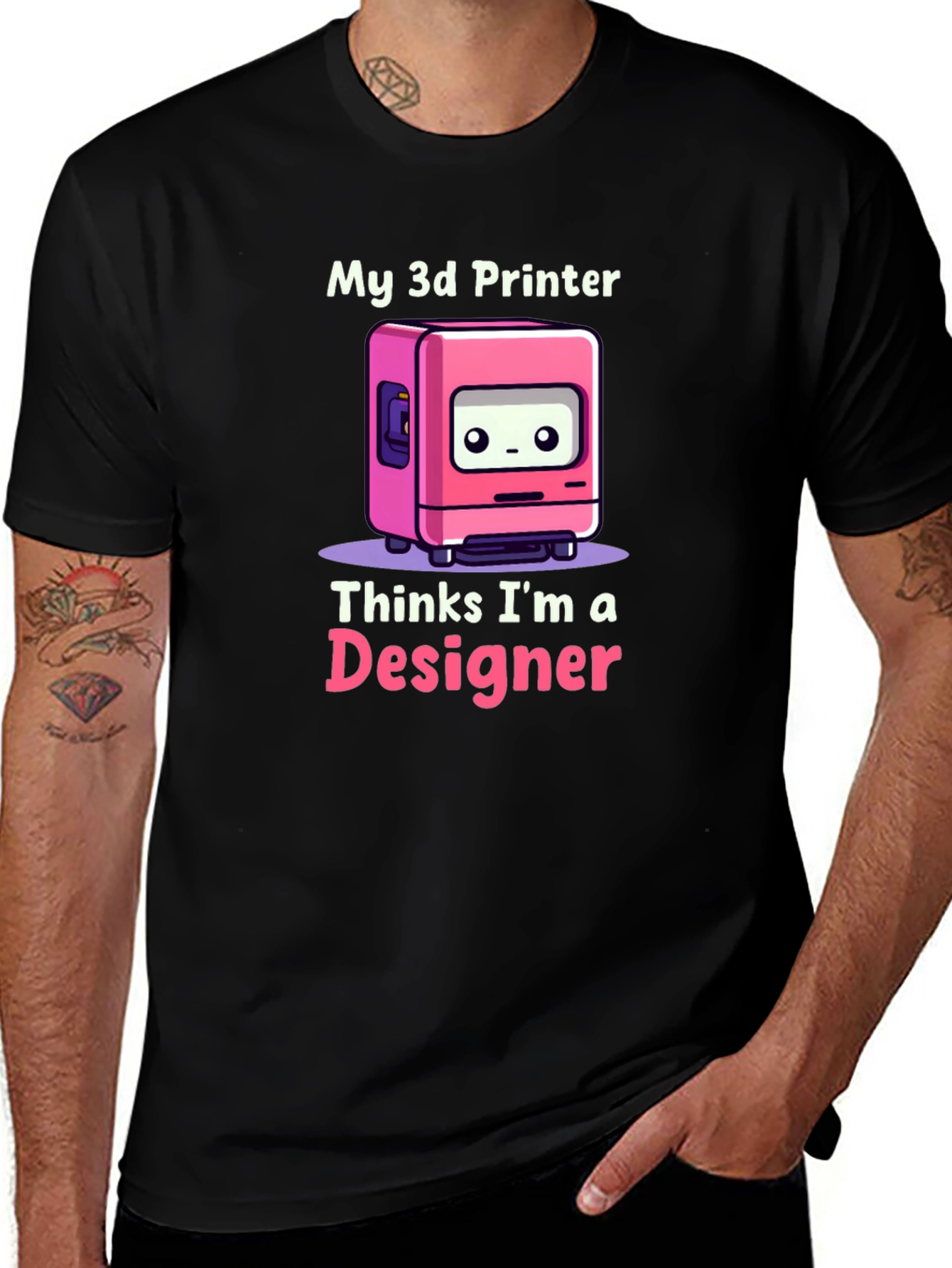 3D Printer Designer Graphic T-Shirt