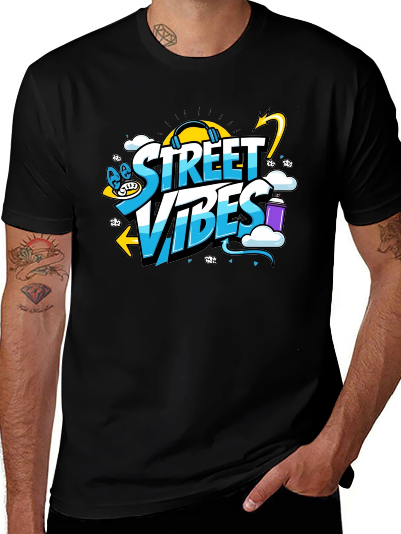 Variant 26 of Street Vibes Graphic Tee - Urban Style