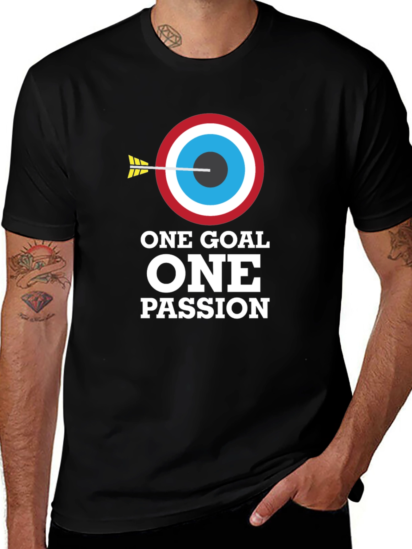 Variant 28 of One Goal One Passion Graphic Tee