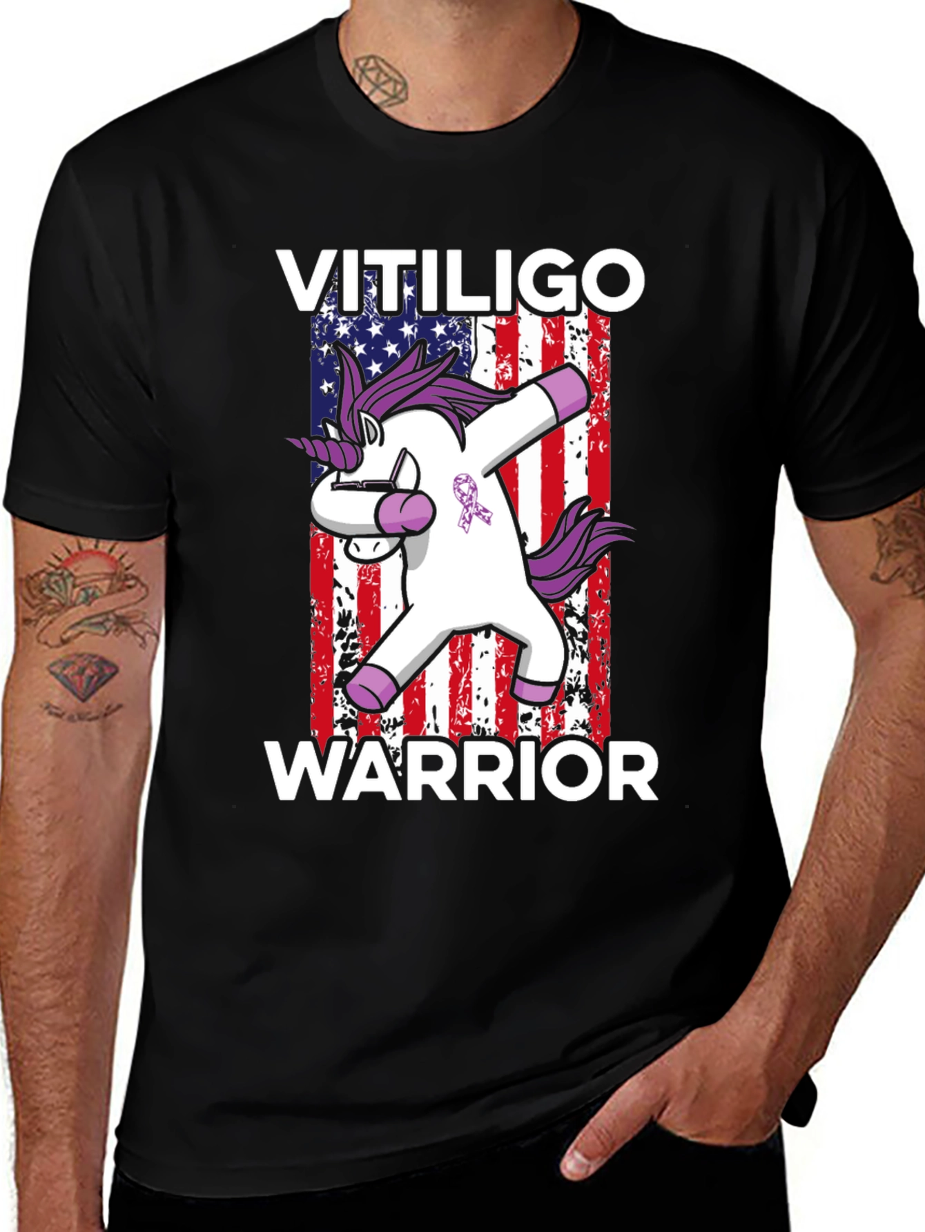 Vitiligo Warrior T-Shirt