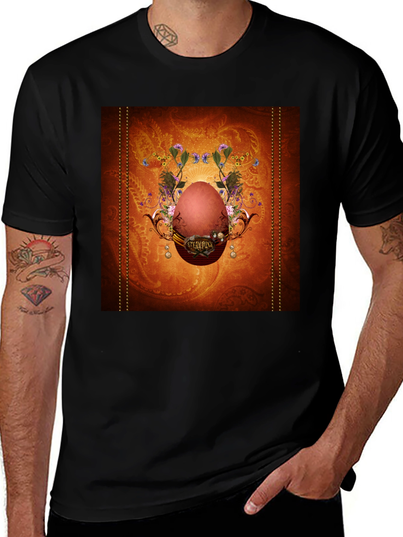 Steampunk Easter Egg T-Shirt