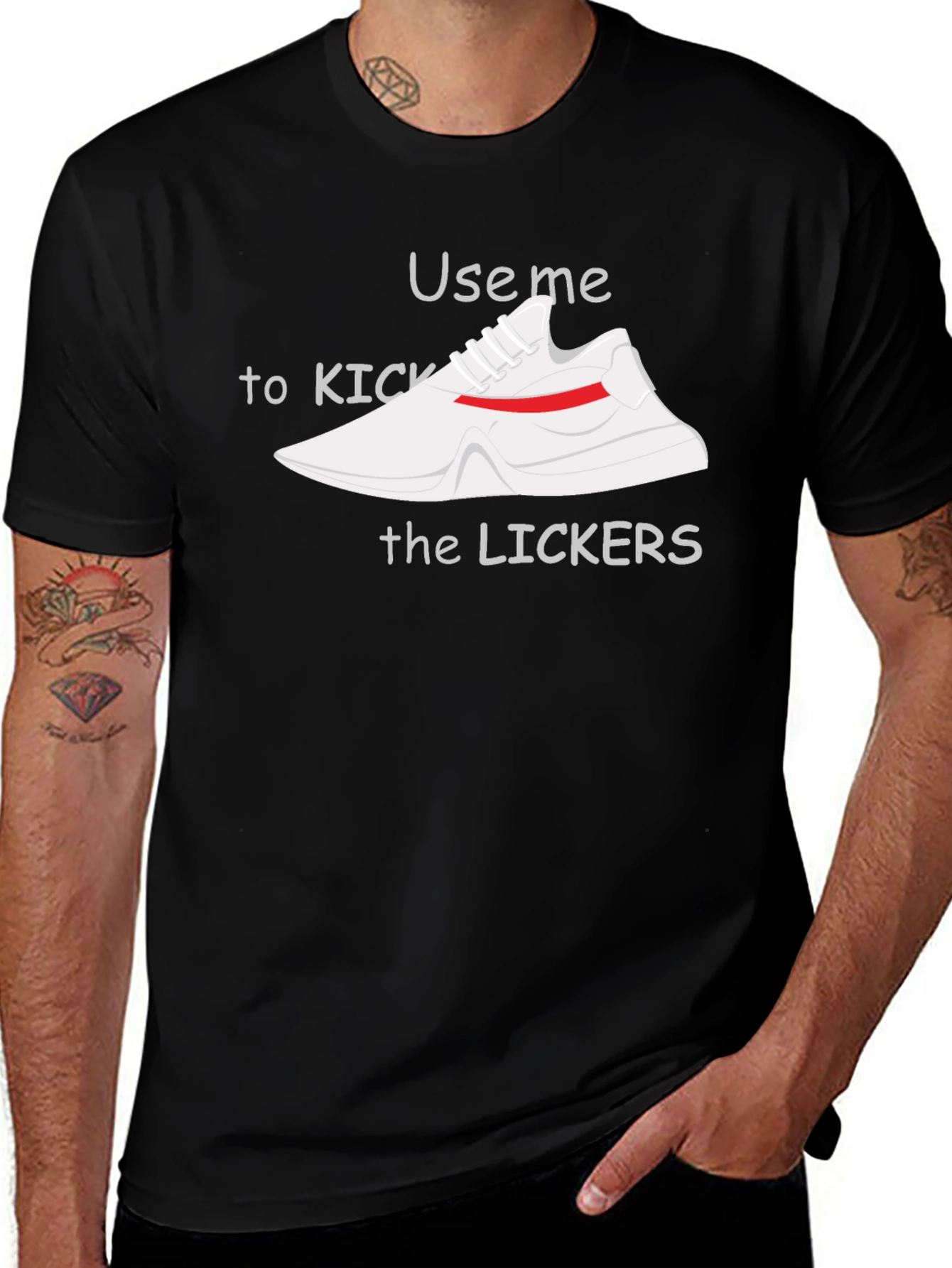 Variant 15 of Kick the Lickers Graphic Tee
