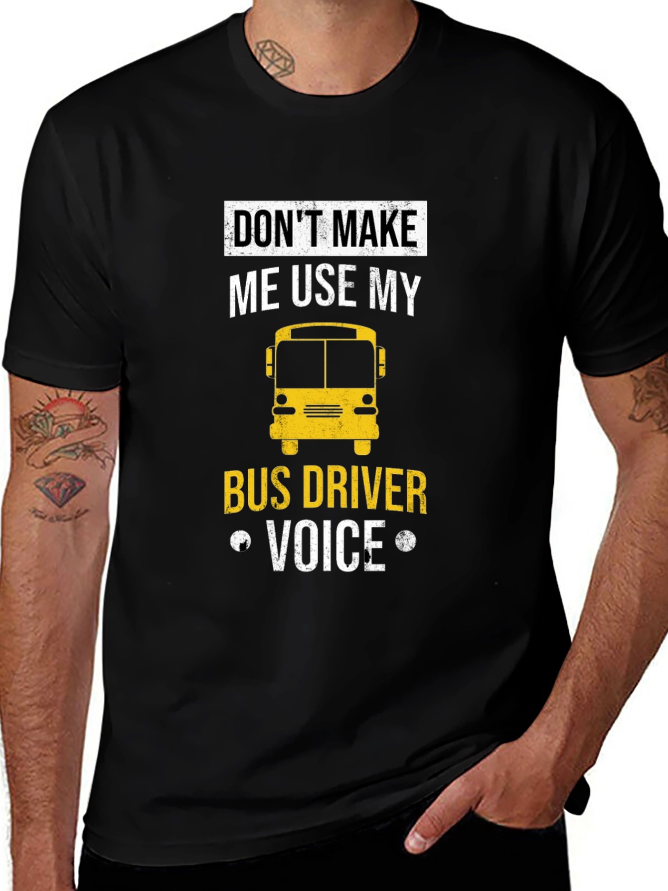Variant 3 of Bus Driver Voice T-Shirt