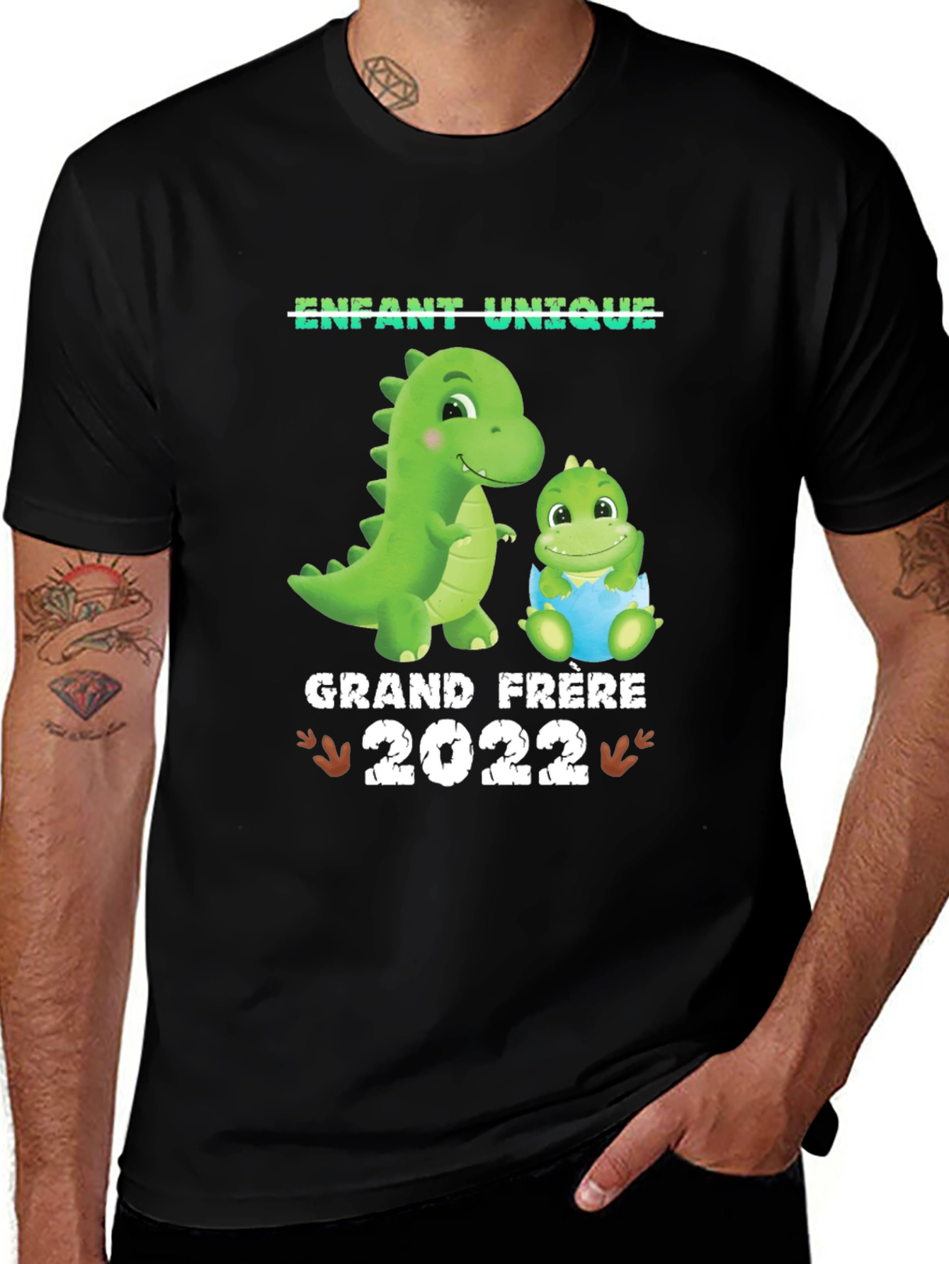 Variant 6 of Grand Frère 2022 Dinosaur Graphic T-Shirt
