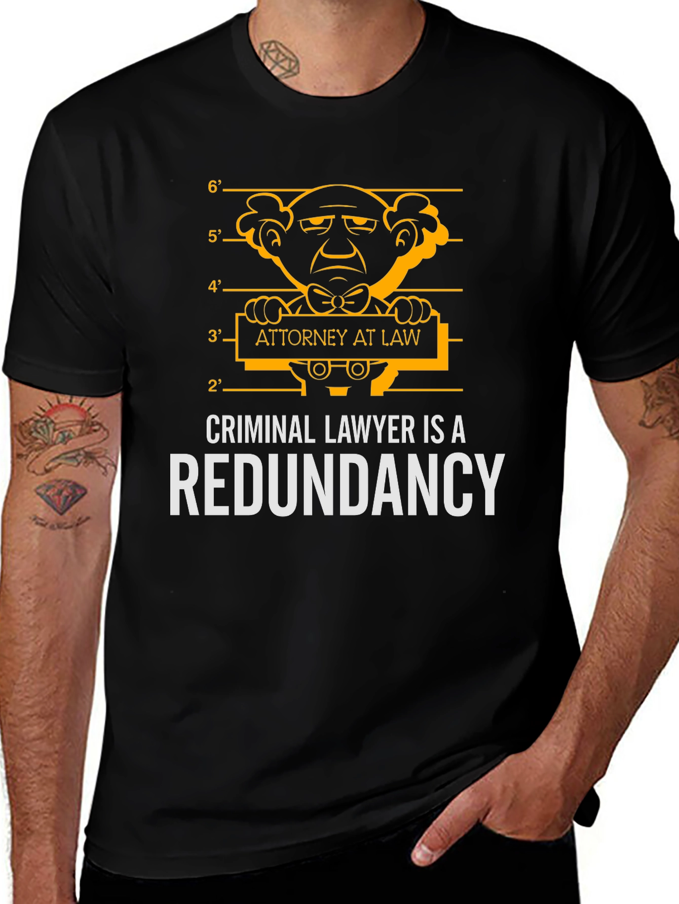 Criminal Lawyer Redundancy T-Shirt