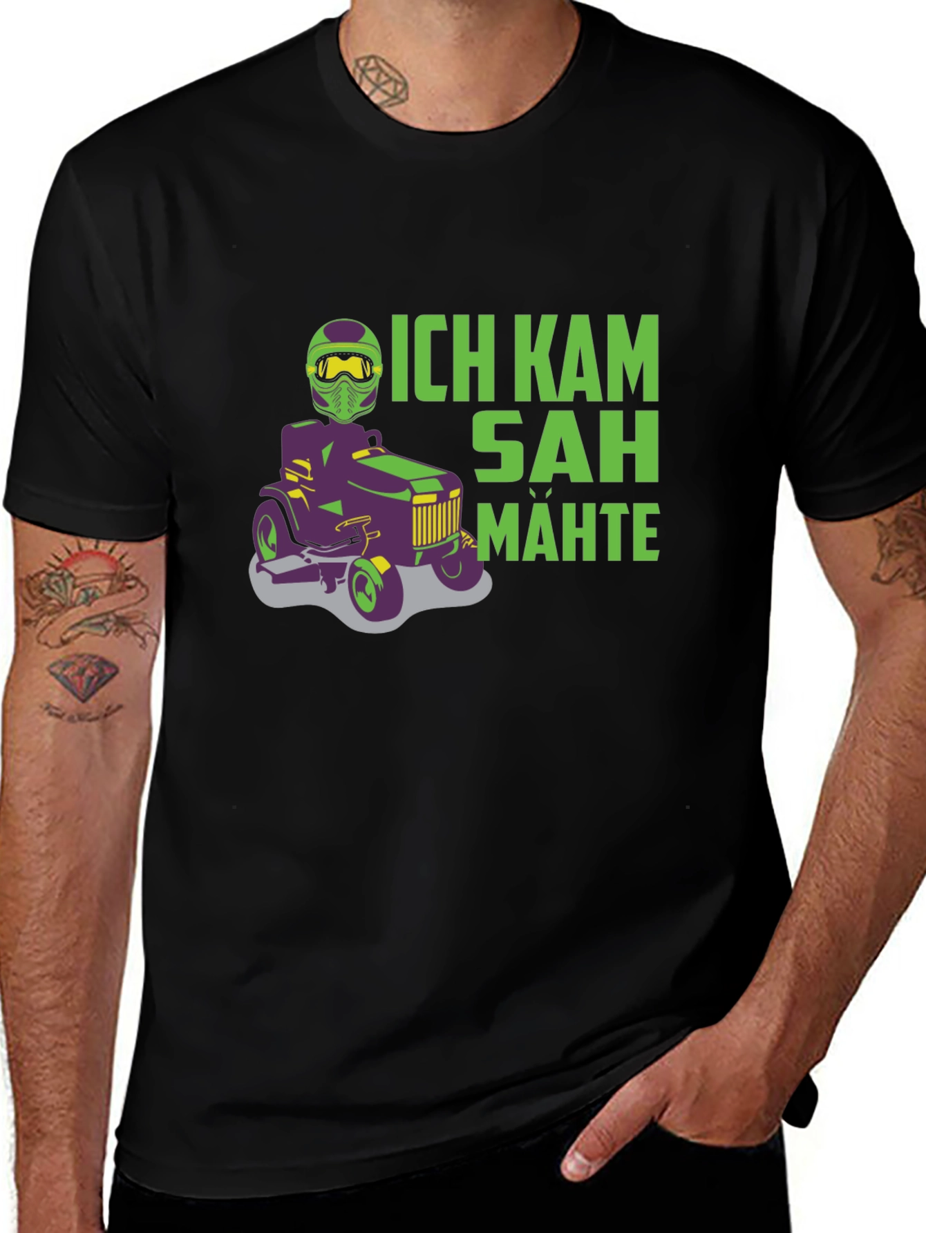 Variant 5 of Ich Kam Sah Mahte T-Shirt