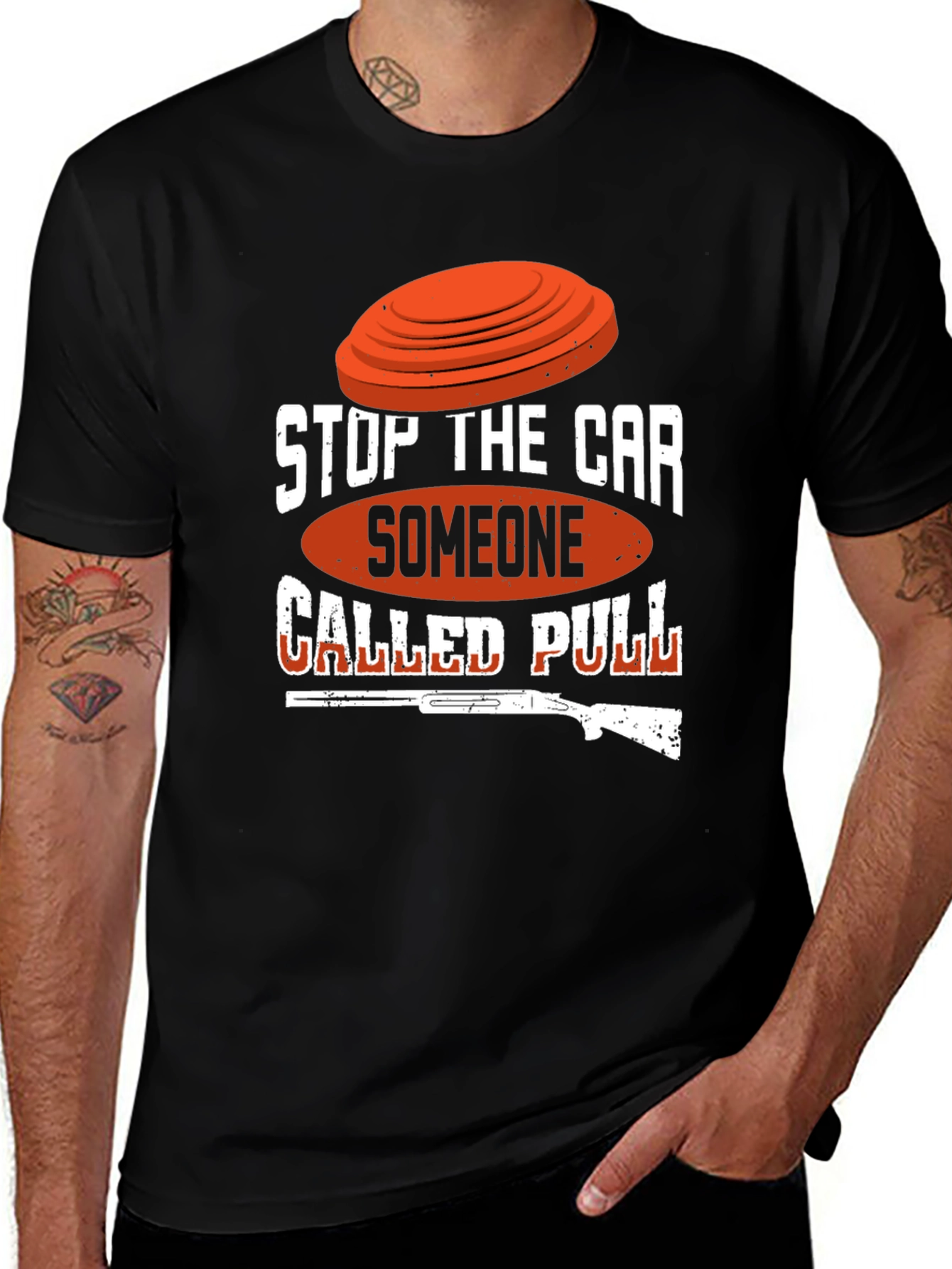 Variant 9 of Stop The Car Clay Pigeon Shooting T-Shirt