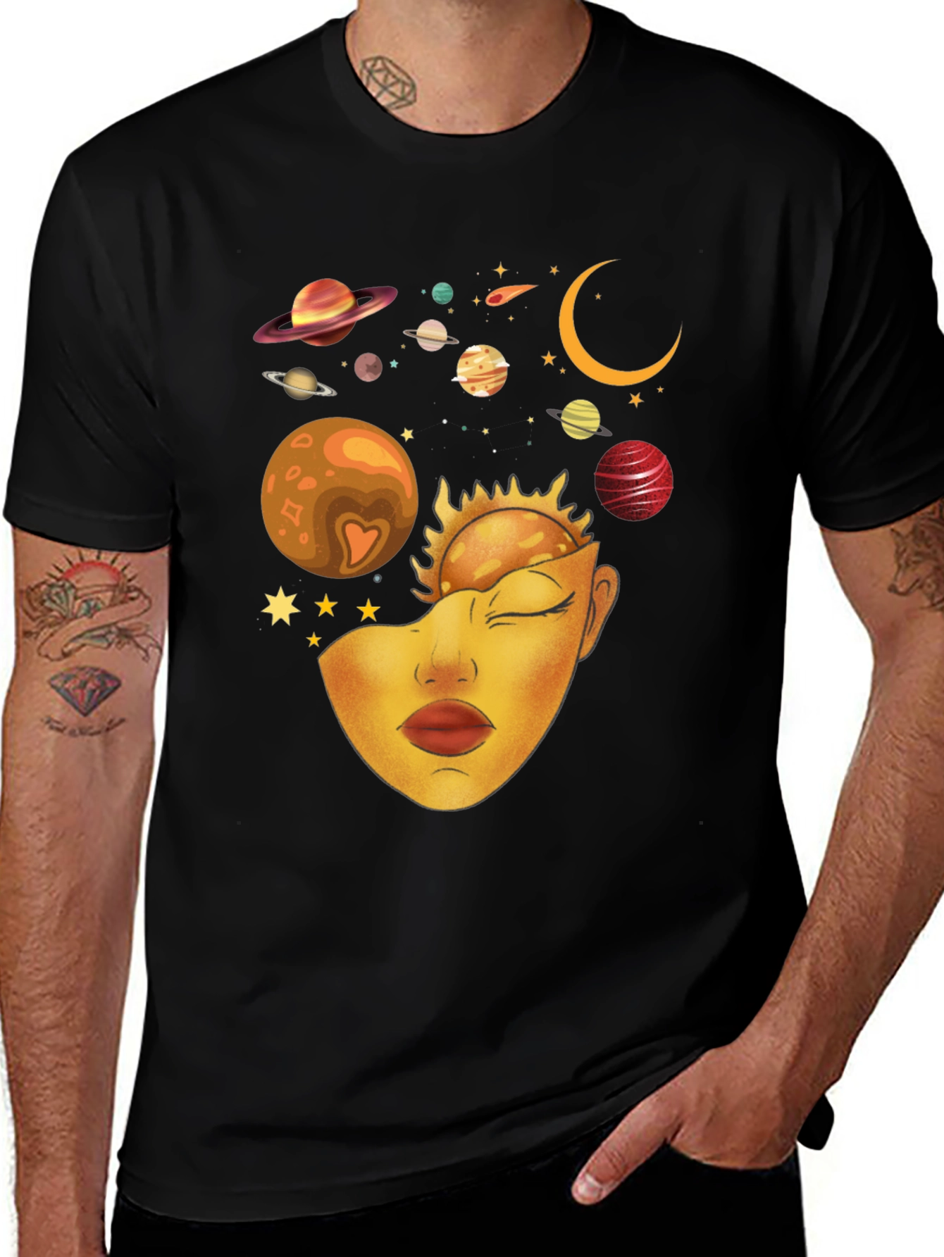 Variant 10 of Celestial Mind T-Shirt - Space Lover's Dream