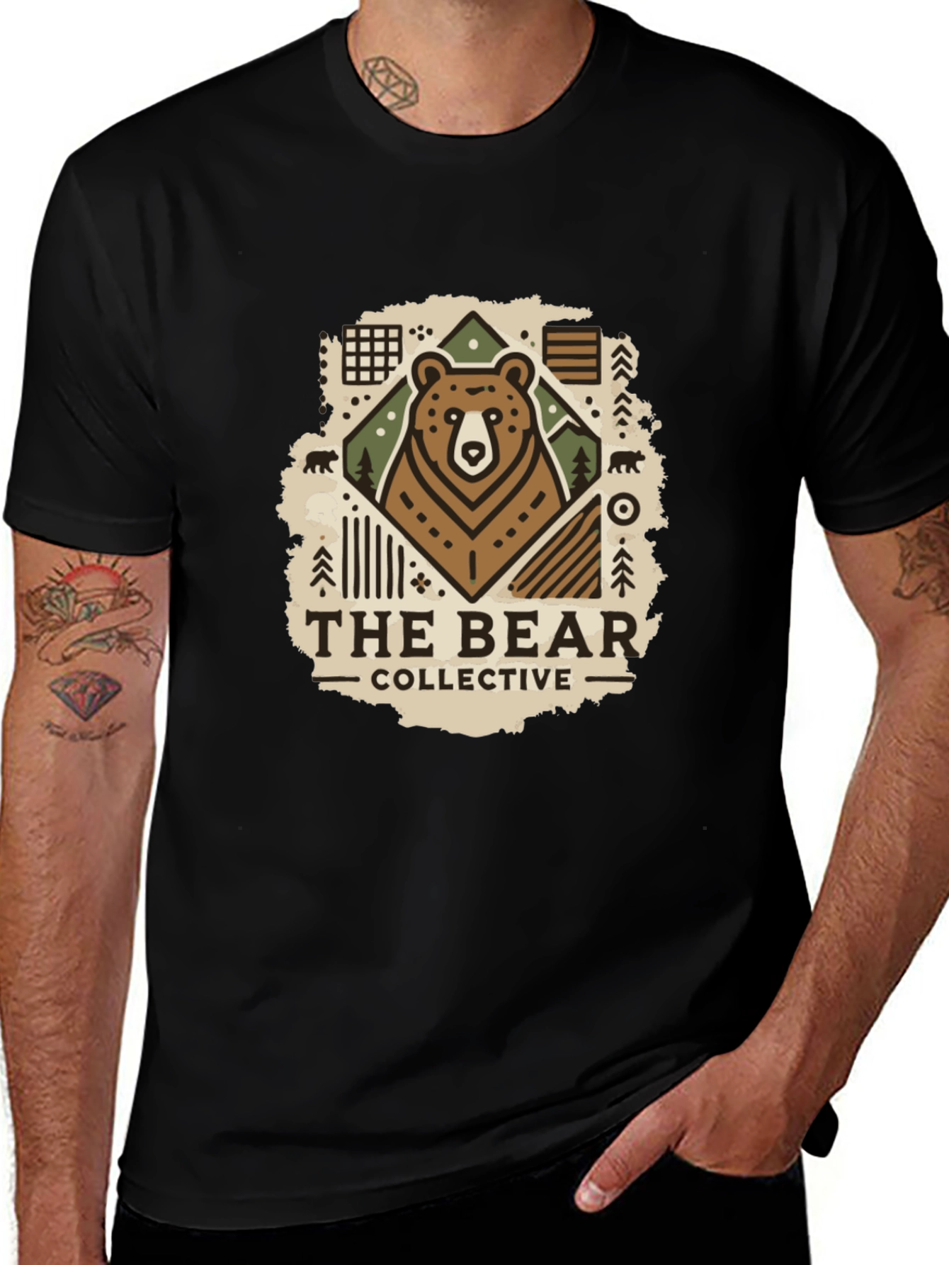 Variant 22 of The Bear Collective Graphic Tee