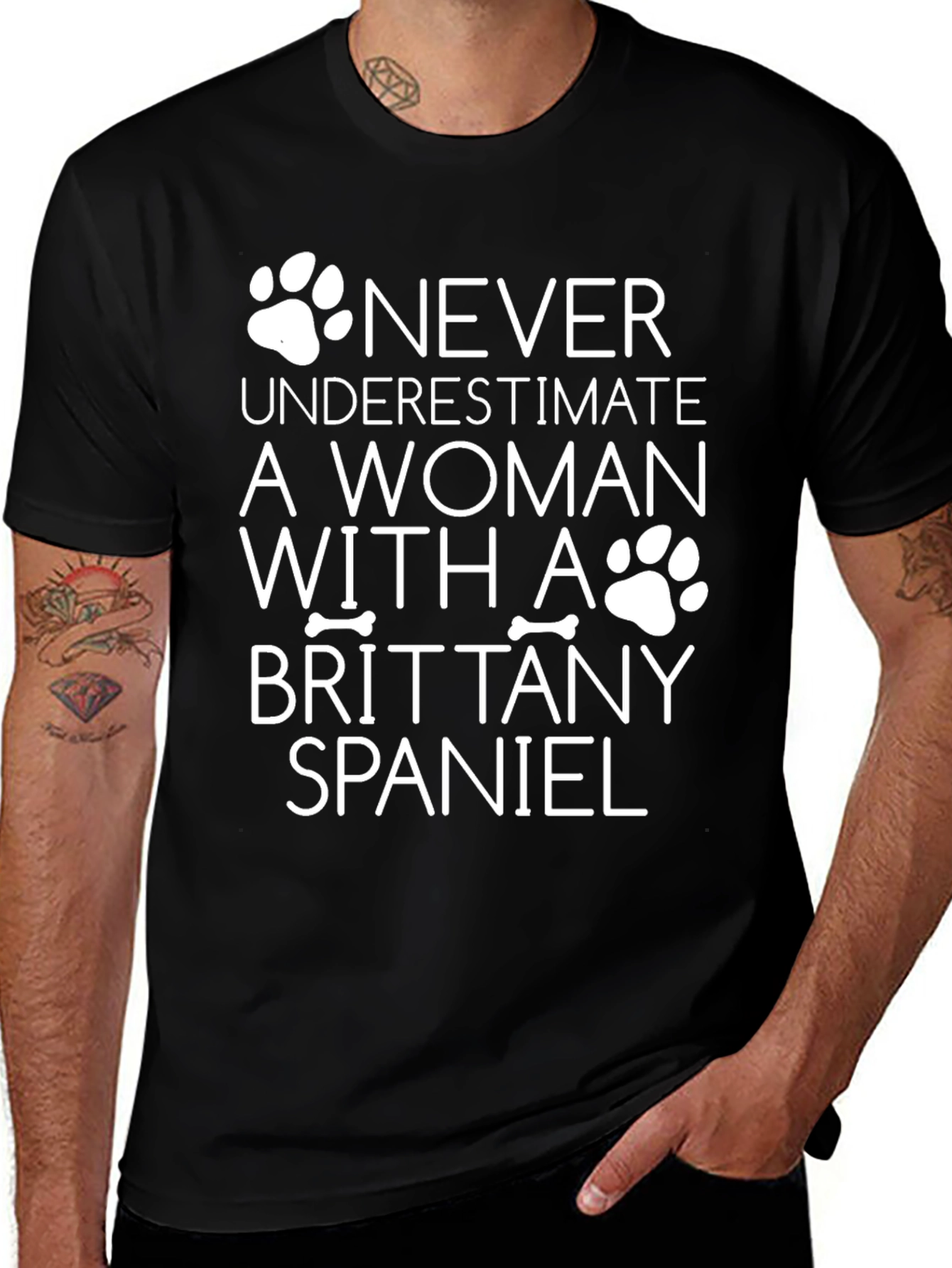 Variant 16 of Brittany Spaniel Woman T-Shirt