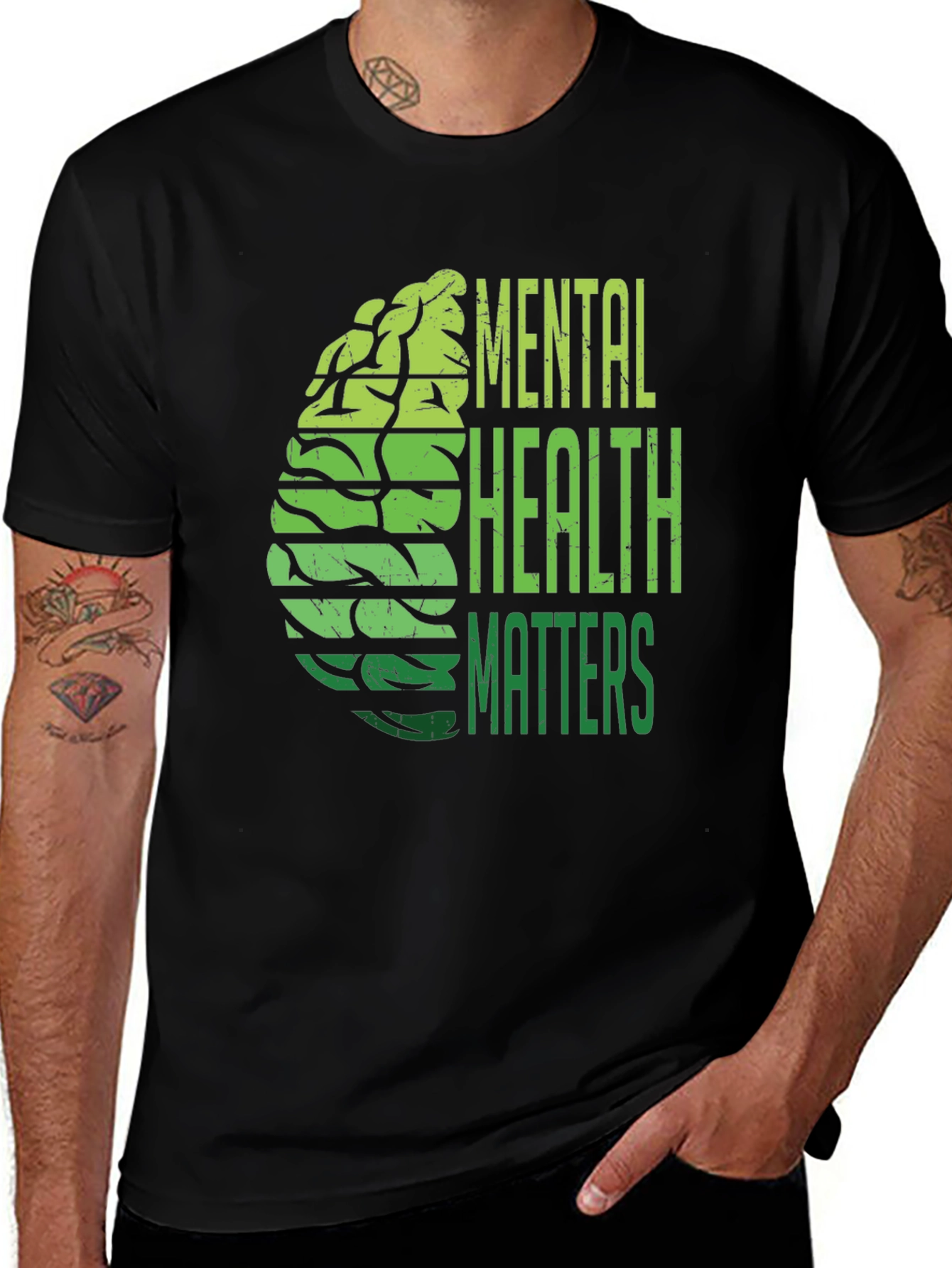 Variant 24 of Mental Health Matters Graphic T-Shirt