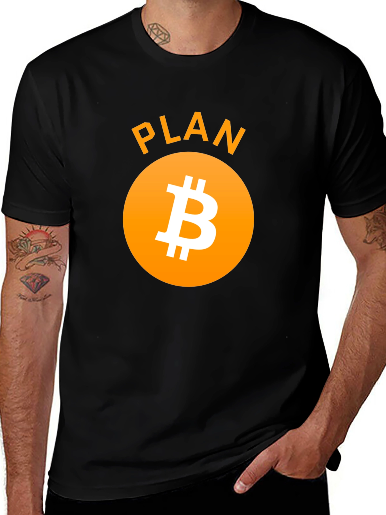 Plan B Bitcoin T-Shirt Crypto Tee