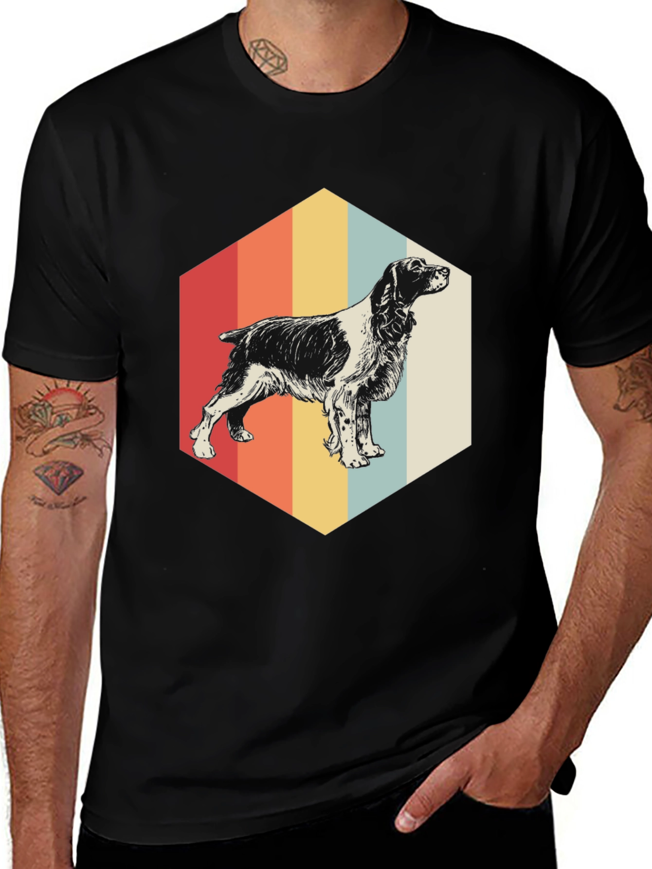 Variant 16 of Retro Dog T-Shirt - Vintage Style Pet Lover Tee