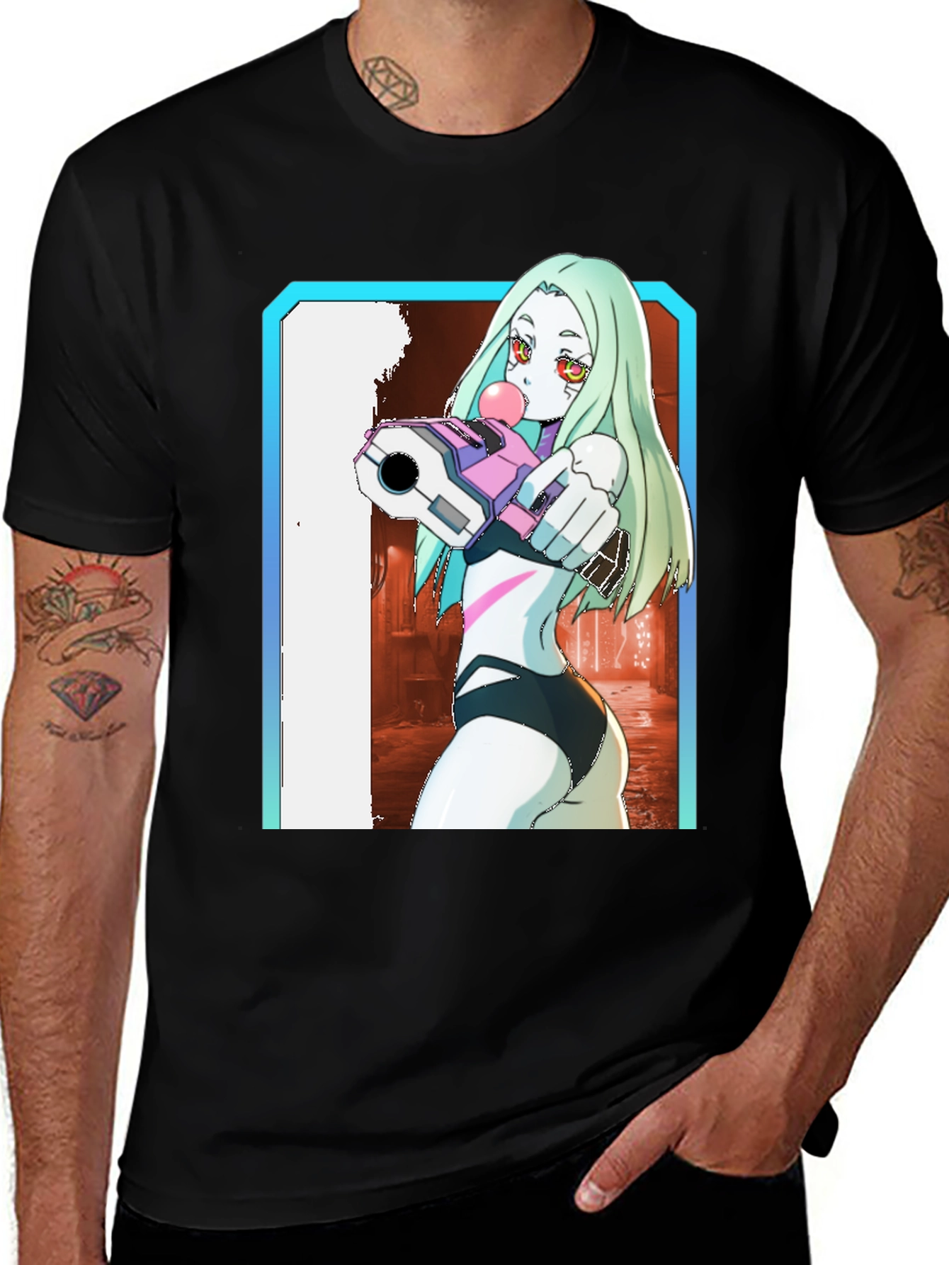 Cyberpunk Edgerunners Rebecca T-Shirt
