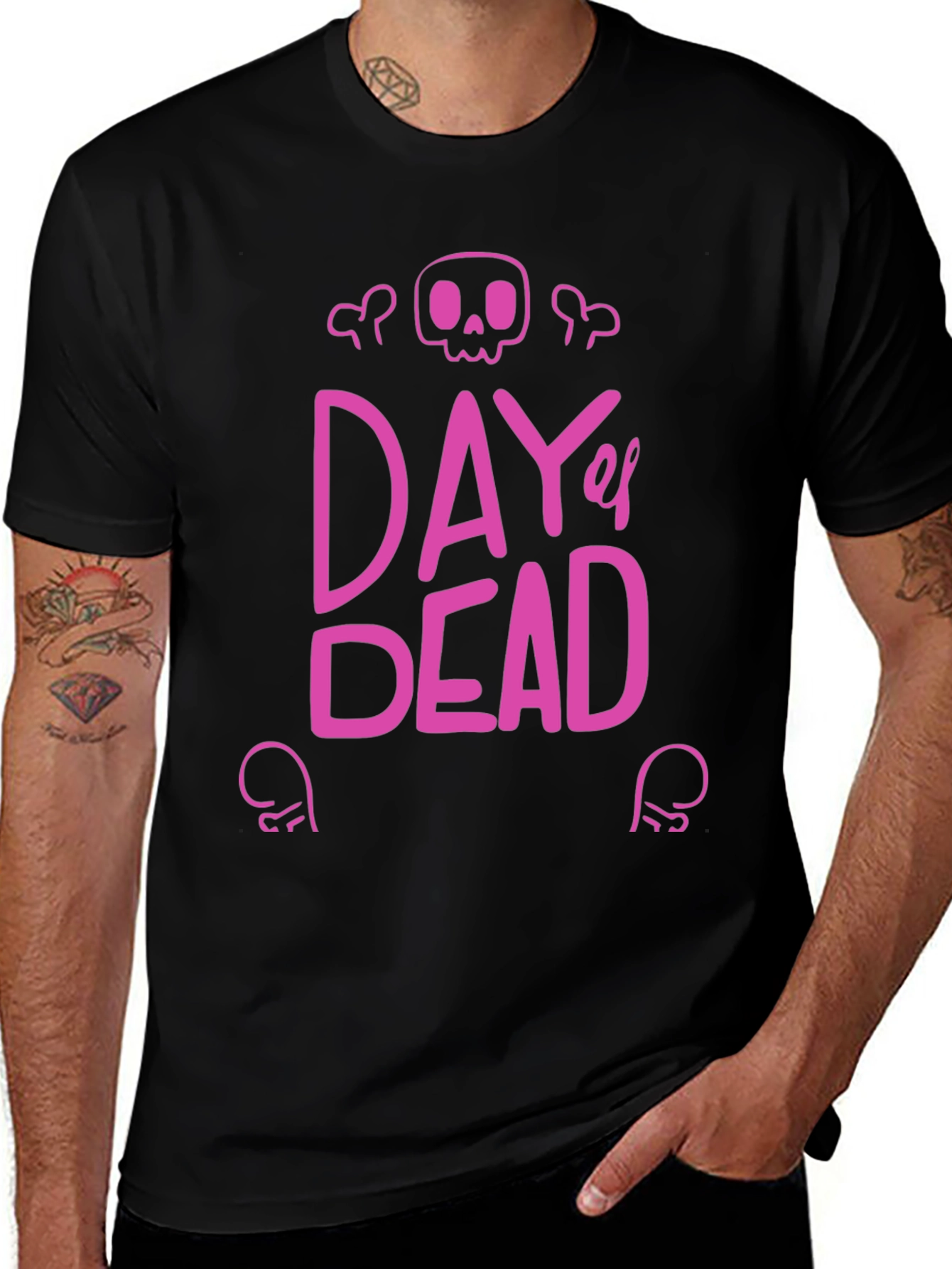 Day of the Dead Black T-Shirt