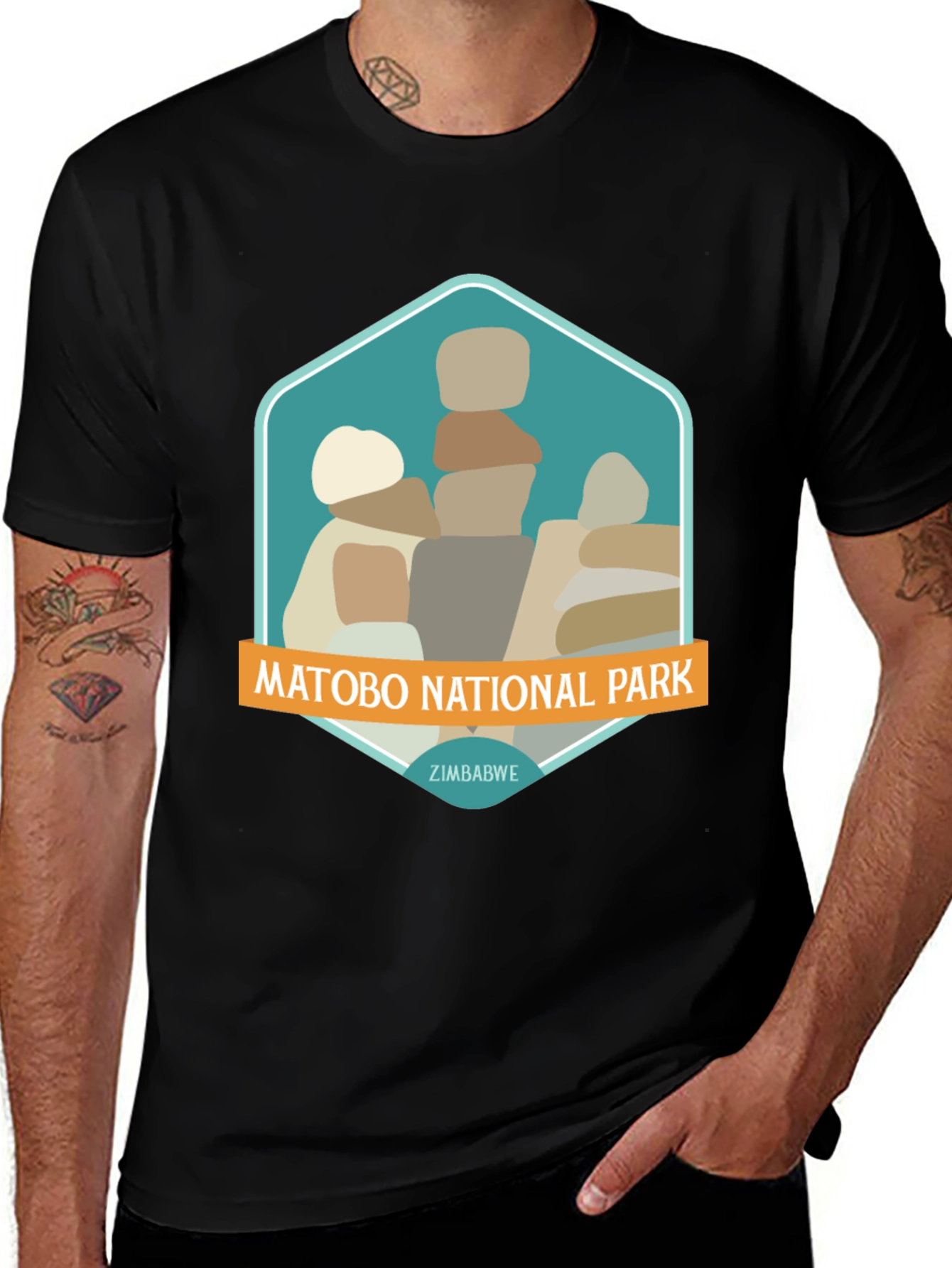 Matobo National Park T-Shirt - Zimbabwe Souvenir Tee
