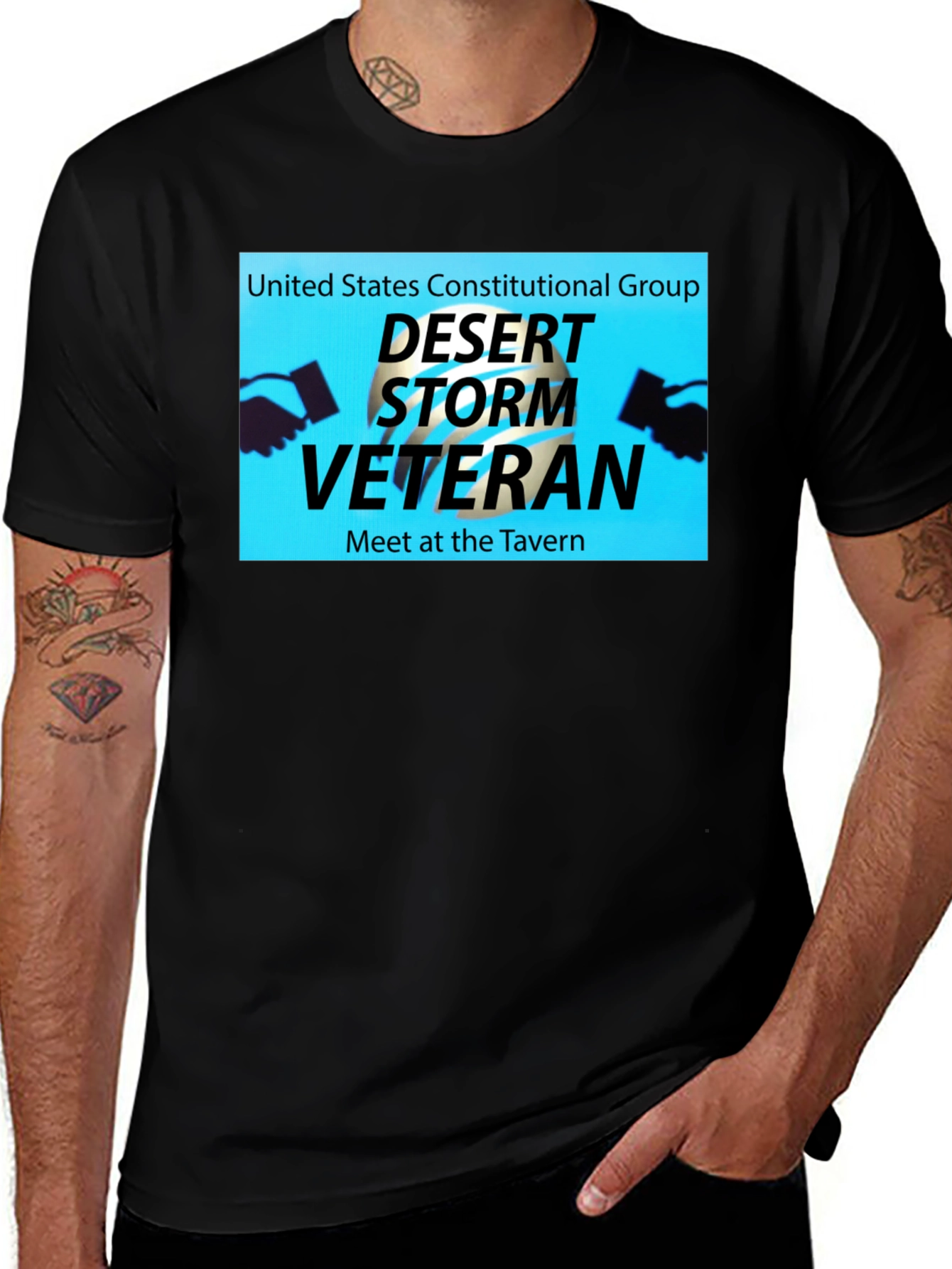 Desert Storm Veteran T-Shirt - Meet at the Tavern