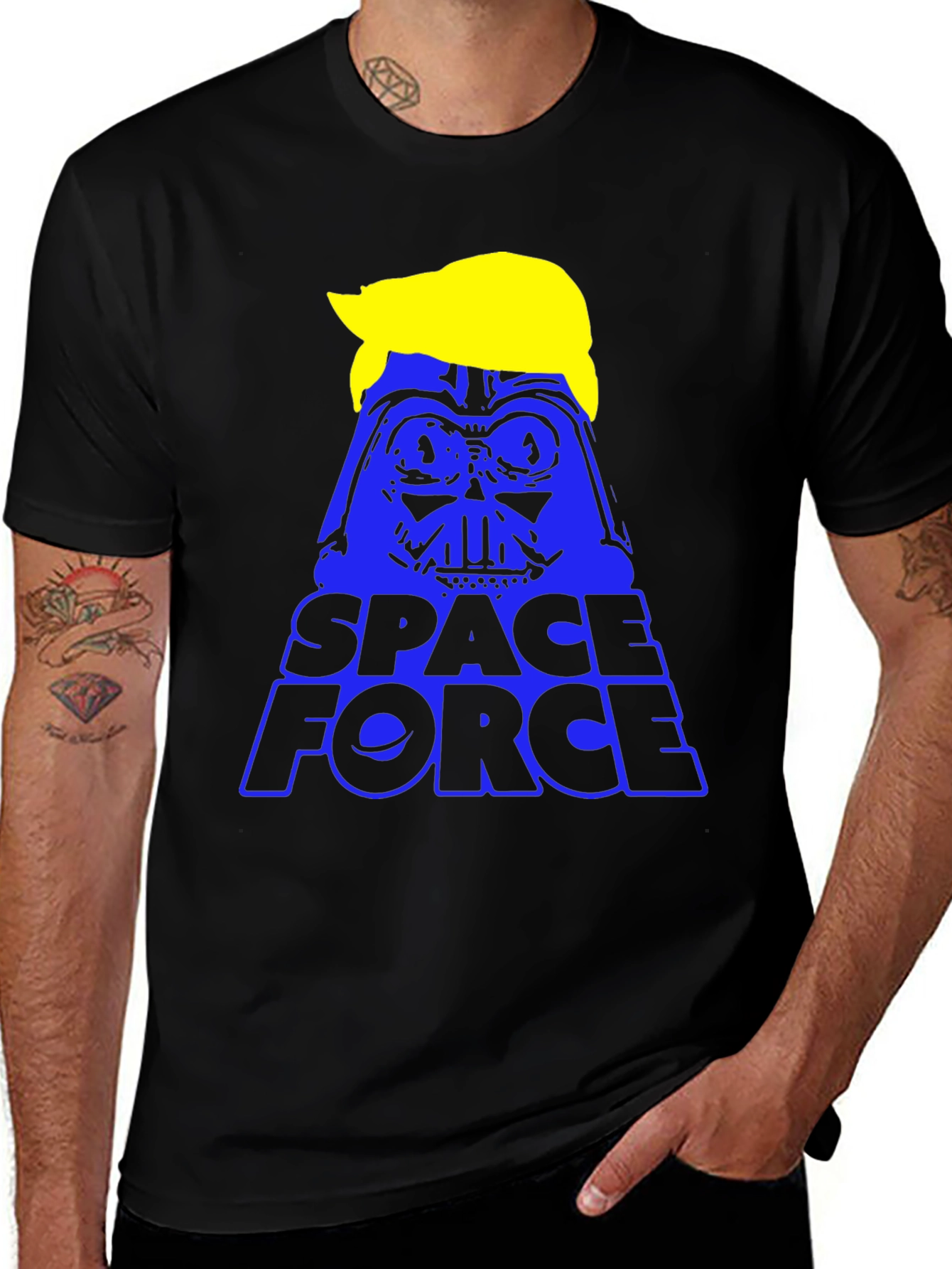 Variant 5 of Space Force Darth Vader Trump T-Shirt