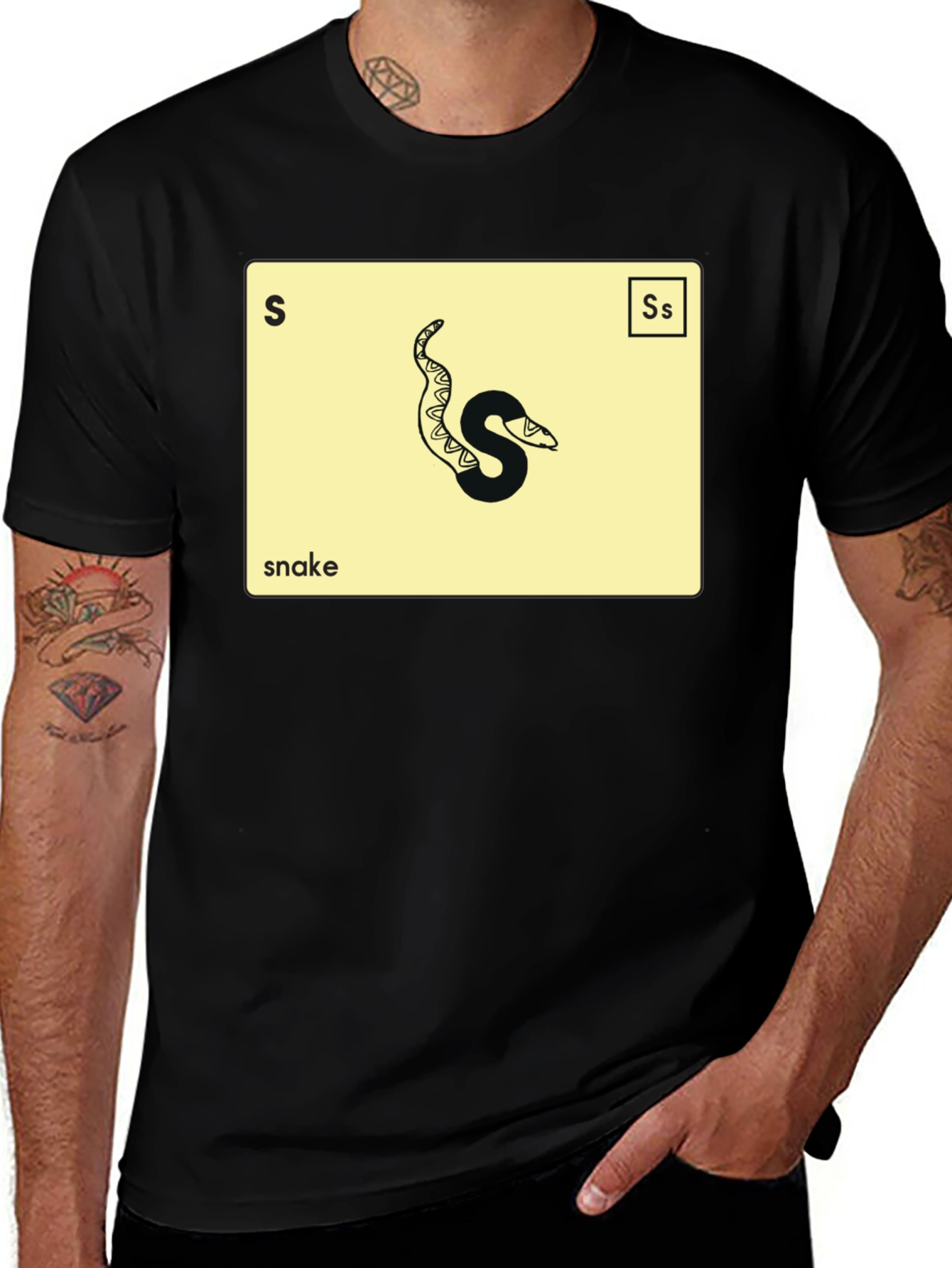 Periodic Snake T-Shirt - Element Style