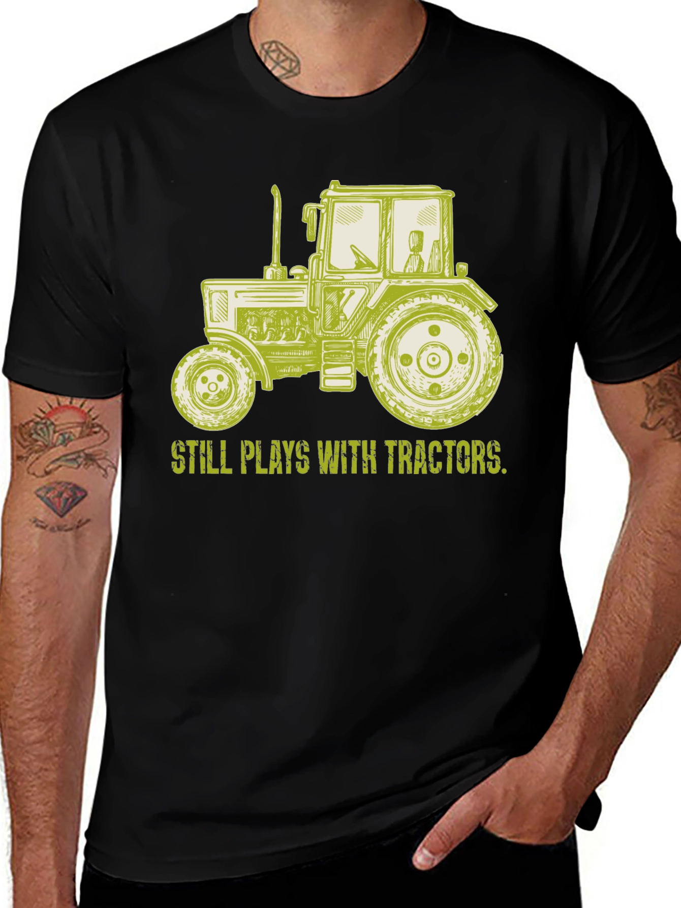 Variant 15 of Still Plays with Tractors T-Shirt
