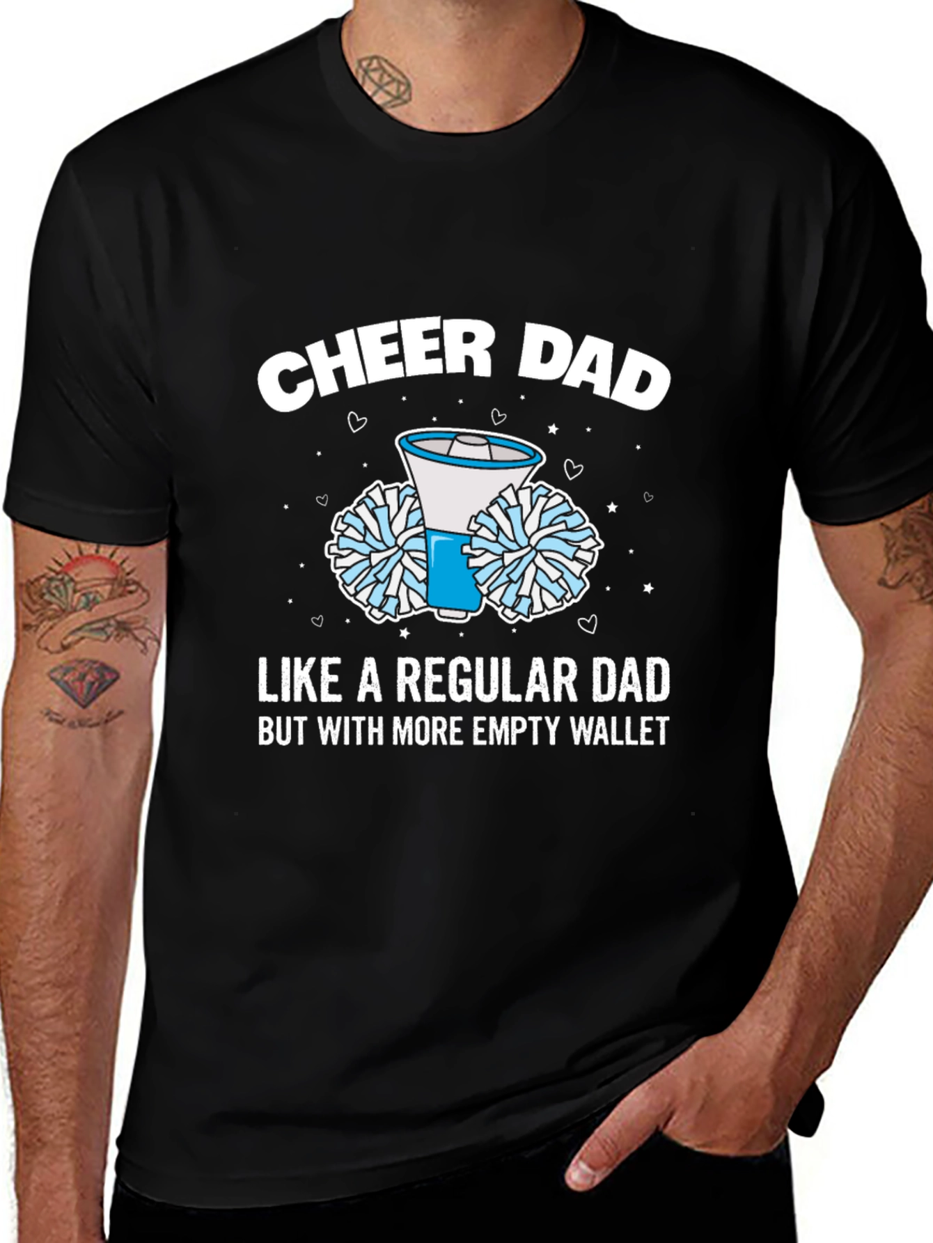 Cheer Dad T-Shirt - Empty Wallet Edition