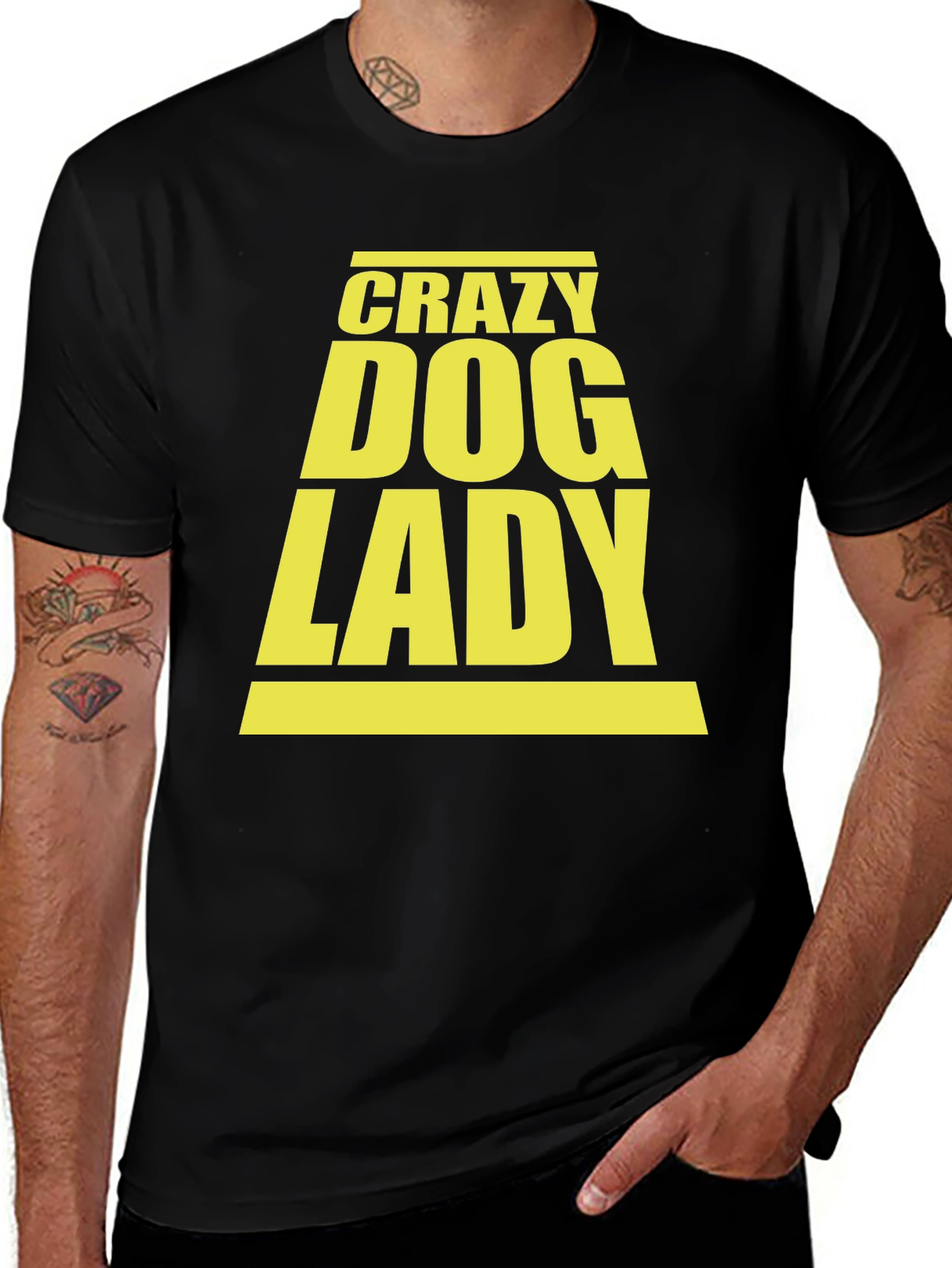 Variant 22 of Crazy Dog Lady Graphic T-Shirt