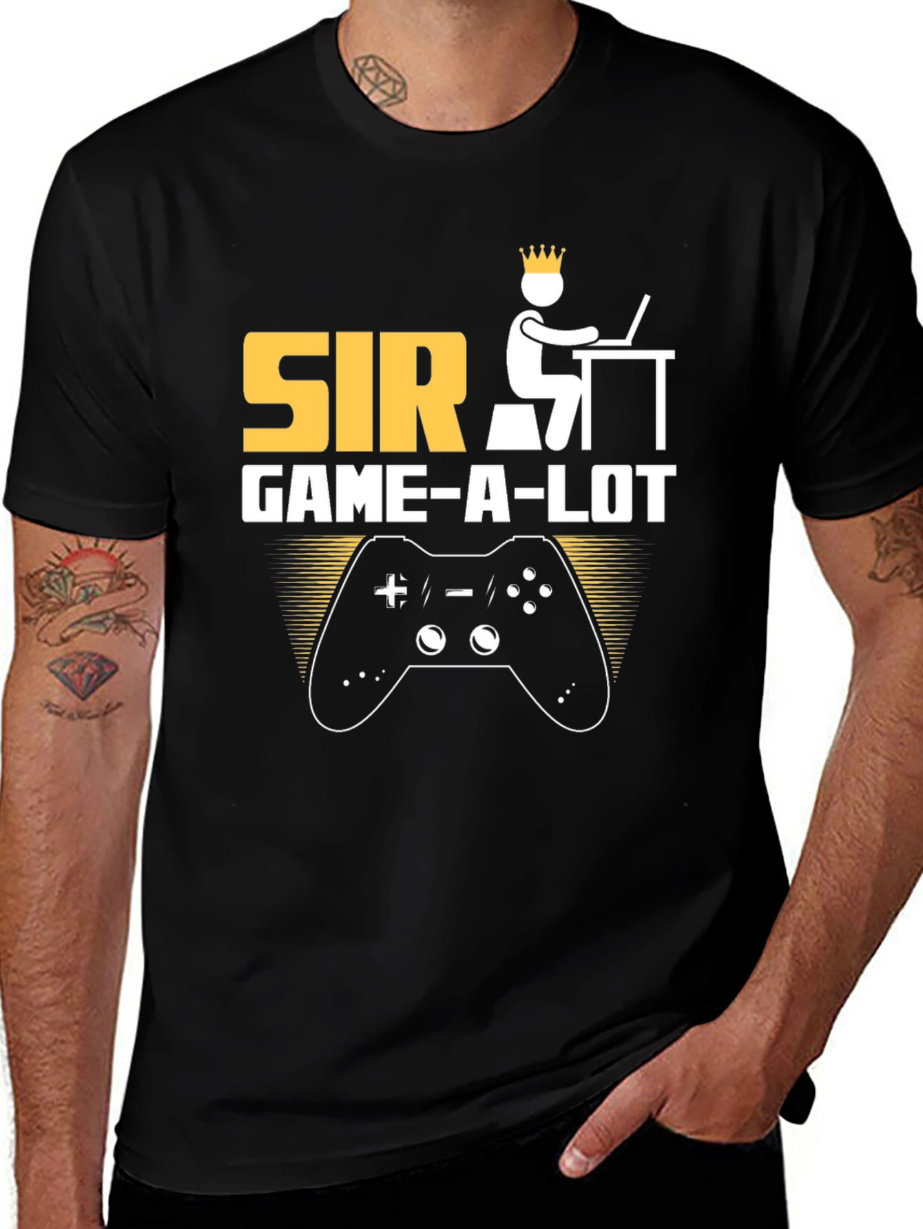 Variant 16 of Sir Game-A-Lot Graphic T-Shirt