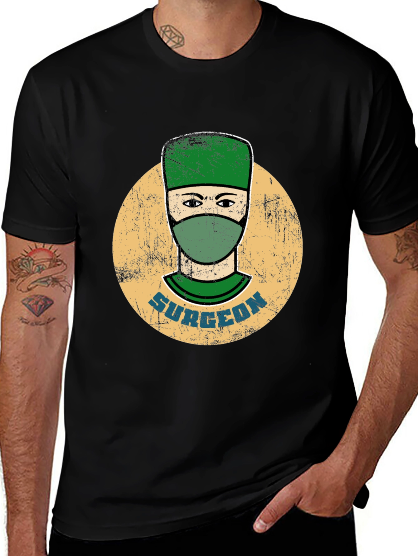 Variant 16 of Surgeon Graphic T-Shirt - Medical Professional Tee