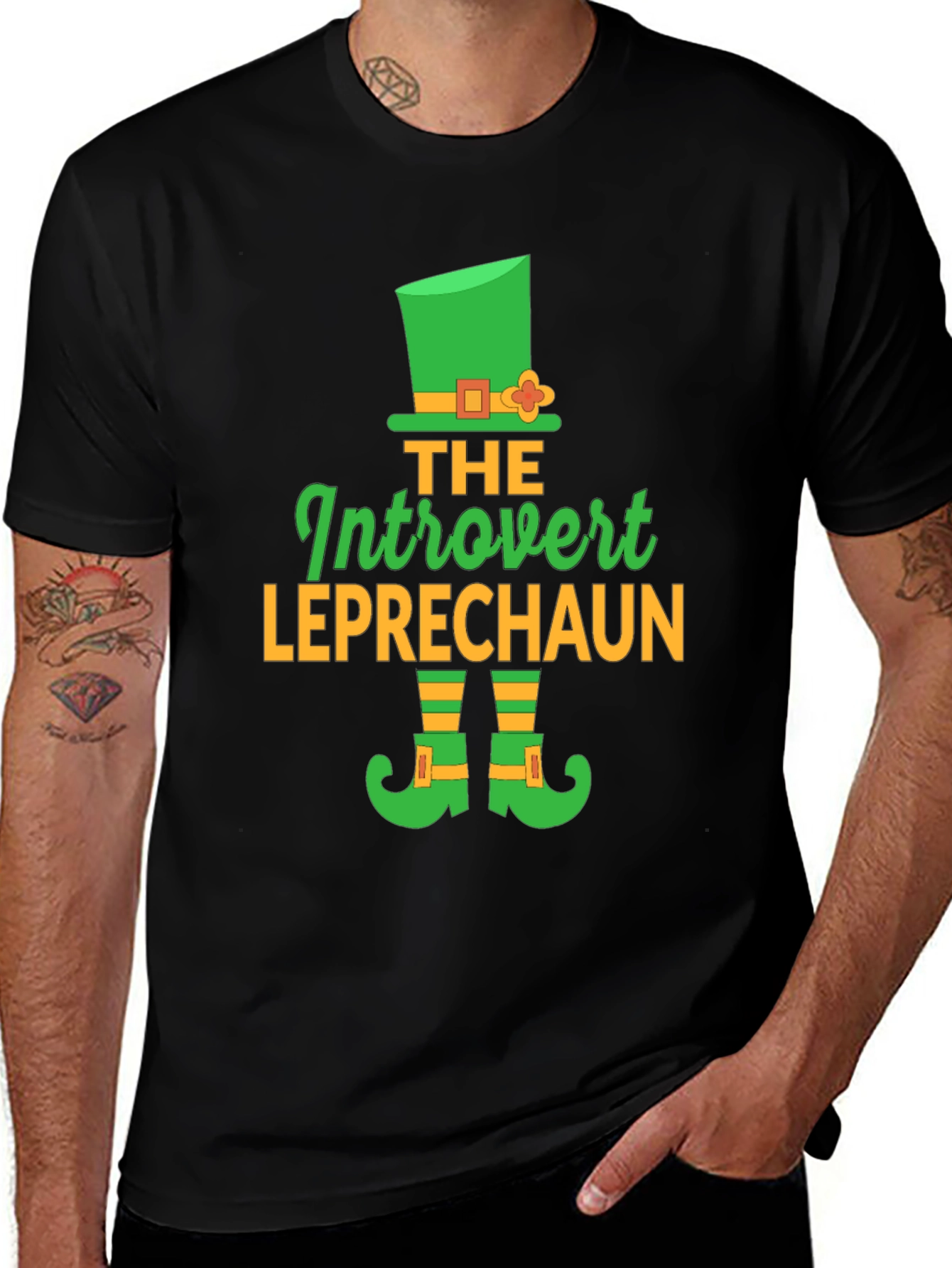 Introvert Leprechaun St. Patrick's Day T-Shirt
