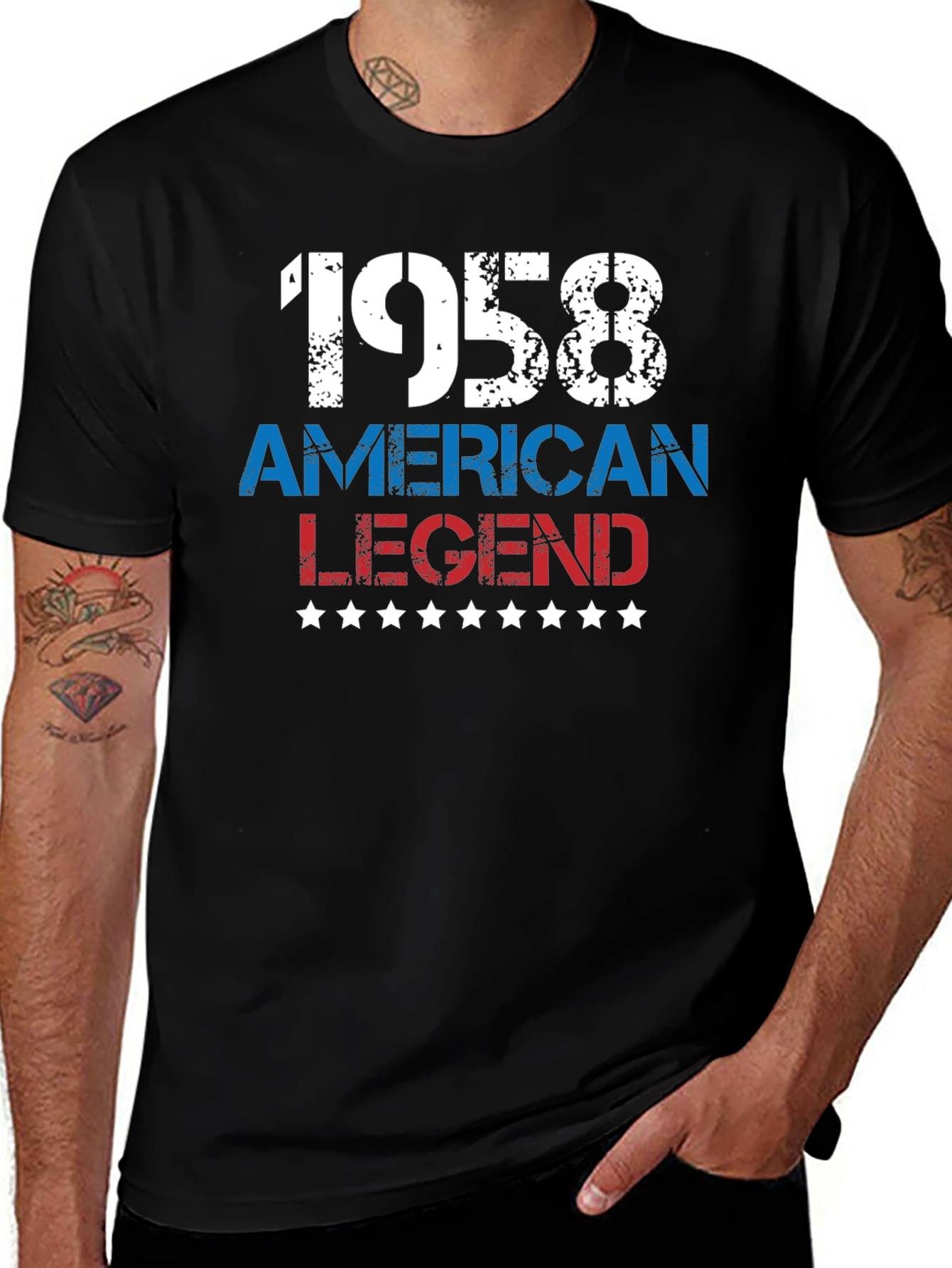 Variant 8 of American Legend 1958 Birthday Tee