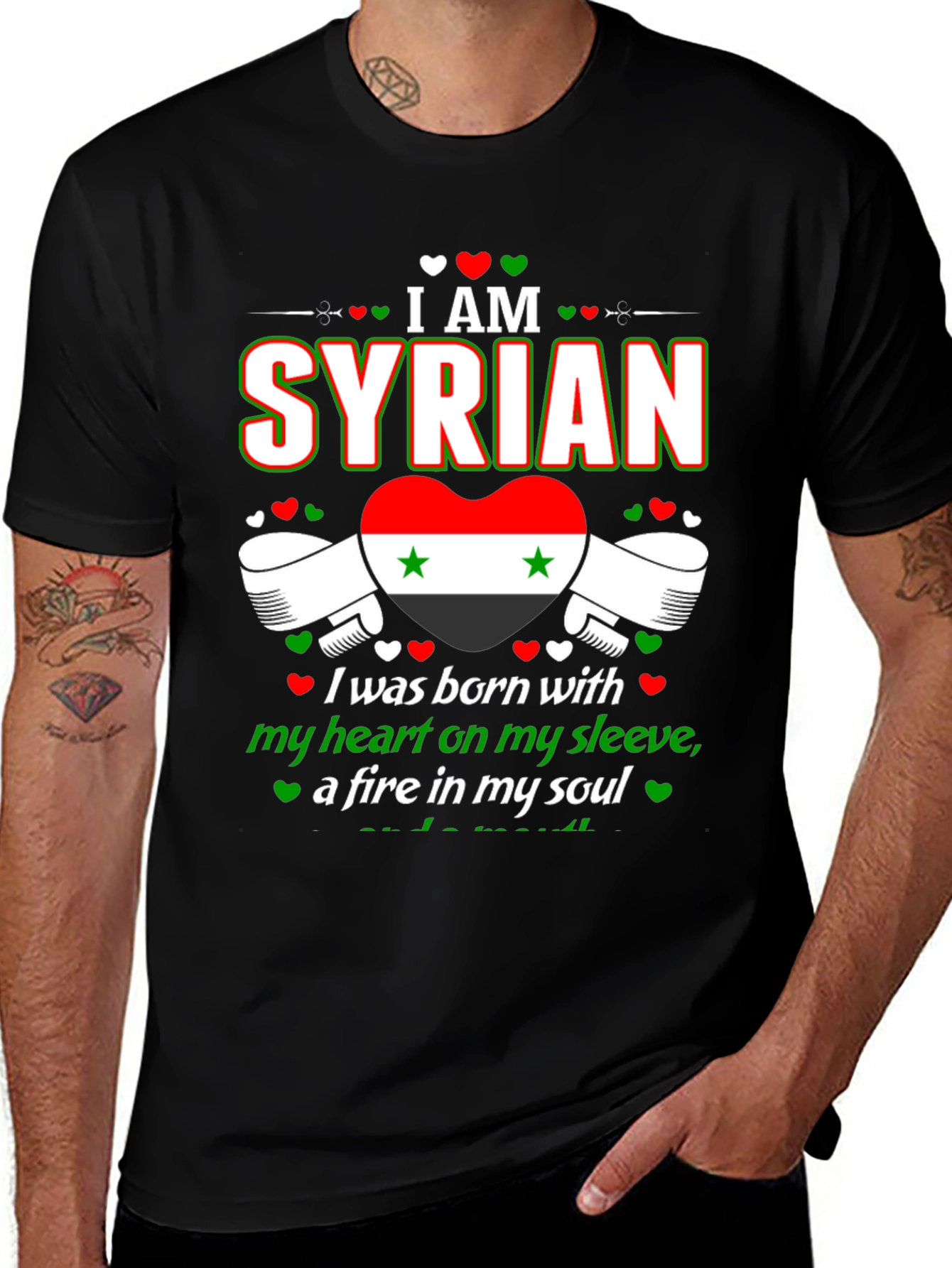 I am Syrian Pride T-Shirt