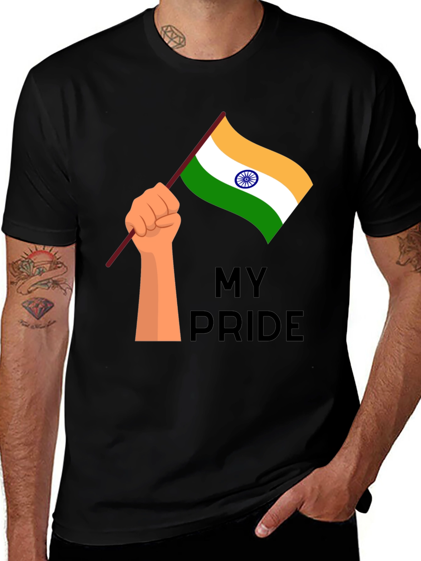 My Pride India Flag Graphic Tee