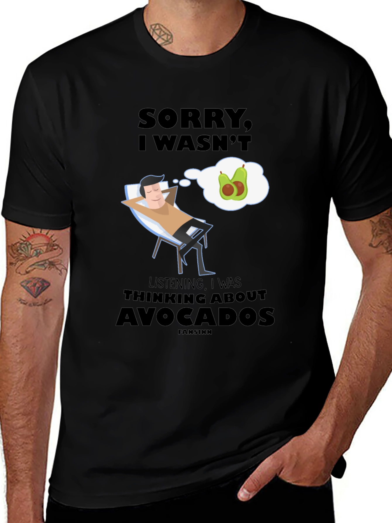 Variant 10 of Avocado Dreamer Graphic T-Shirt