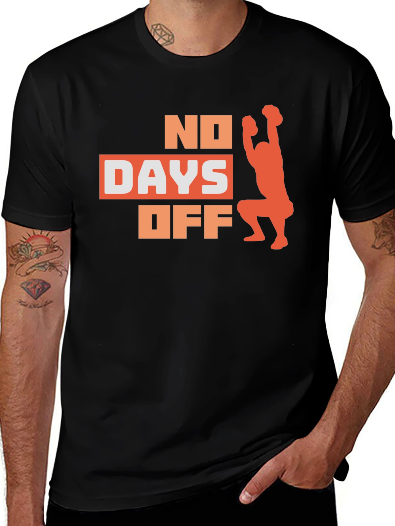 No Days Off Workout T-Shirt