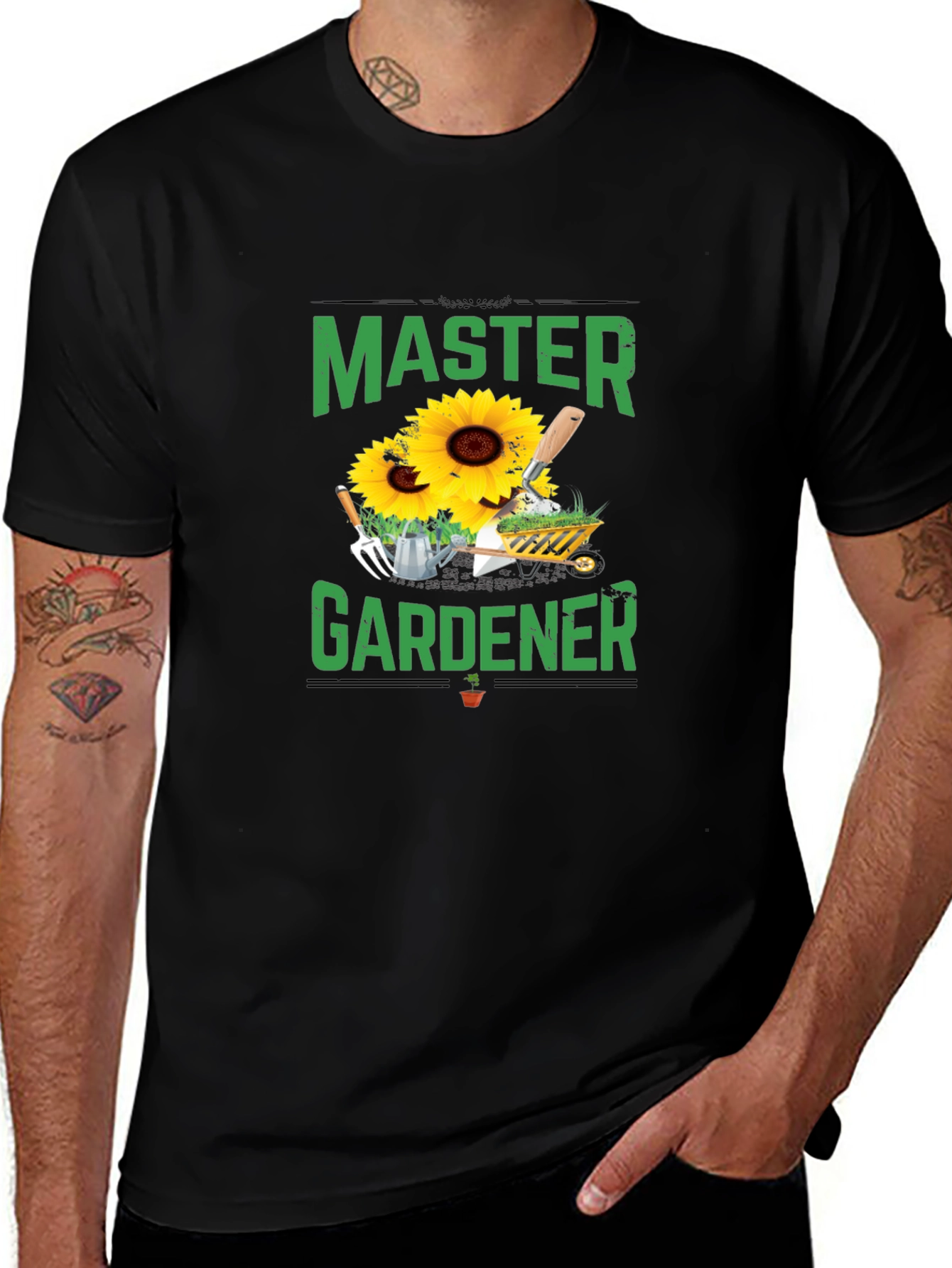 Variant 11 of Master Gardener Sunflower Graphic Tee