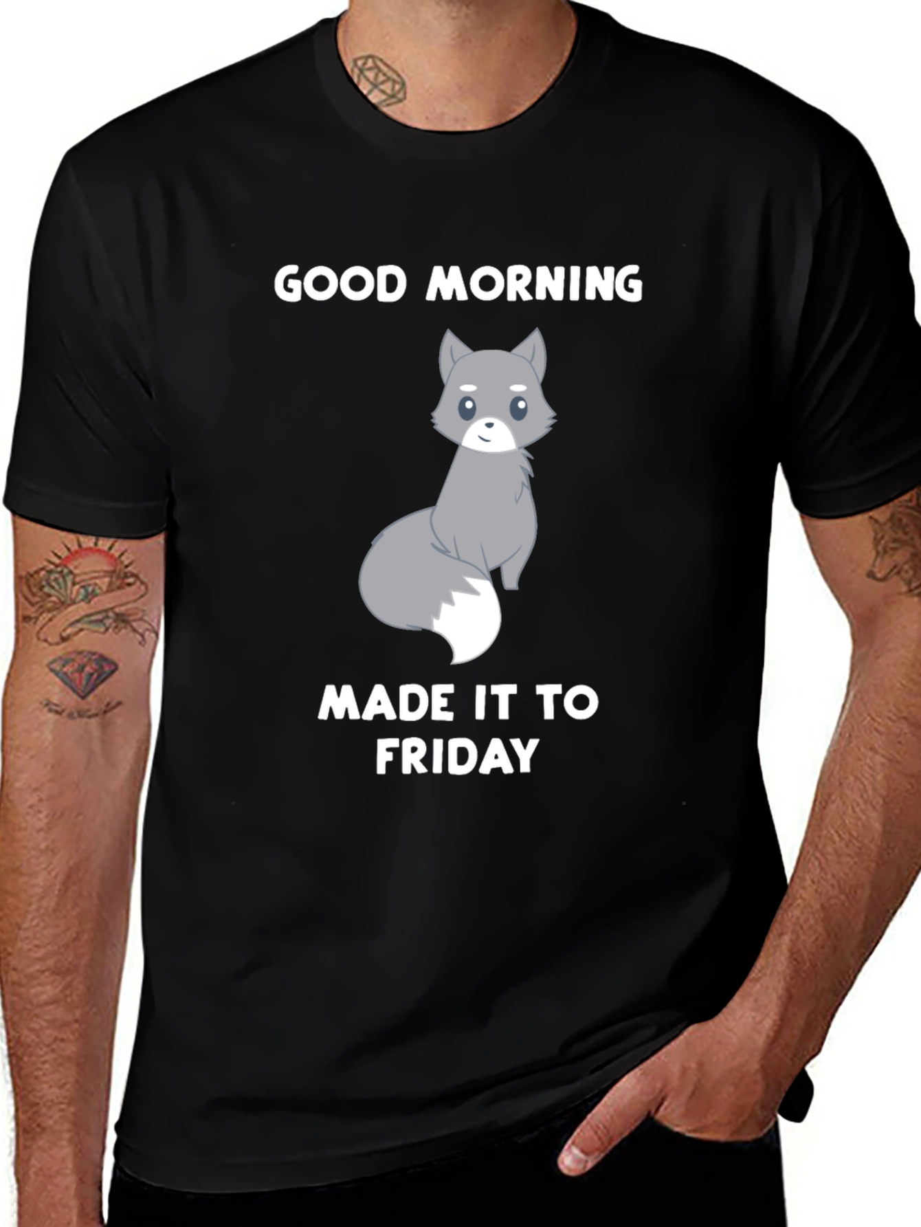 Variant 7 of Good Morning, Made it to Friday Tee