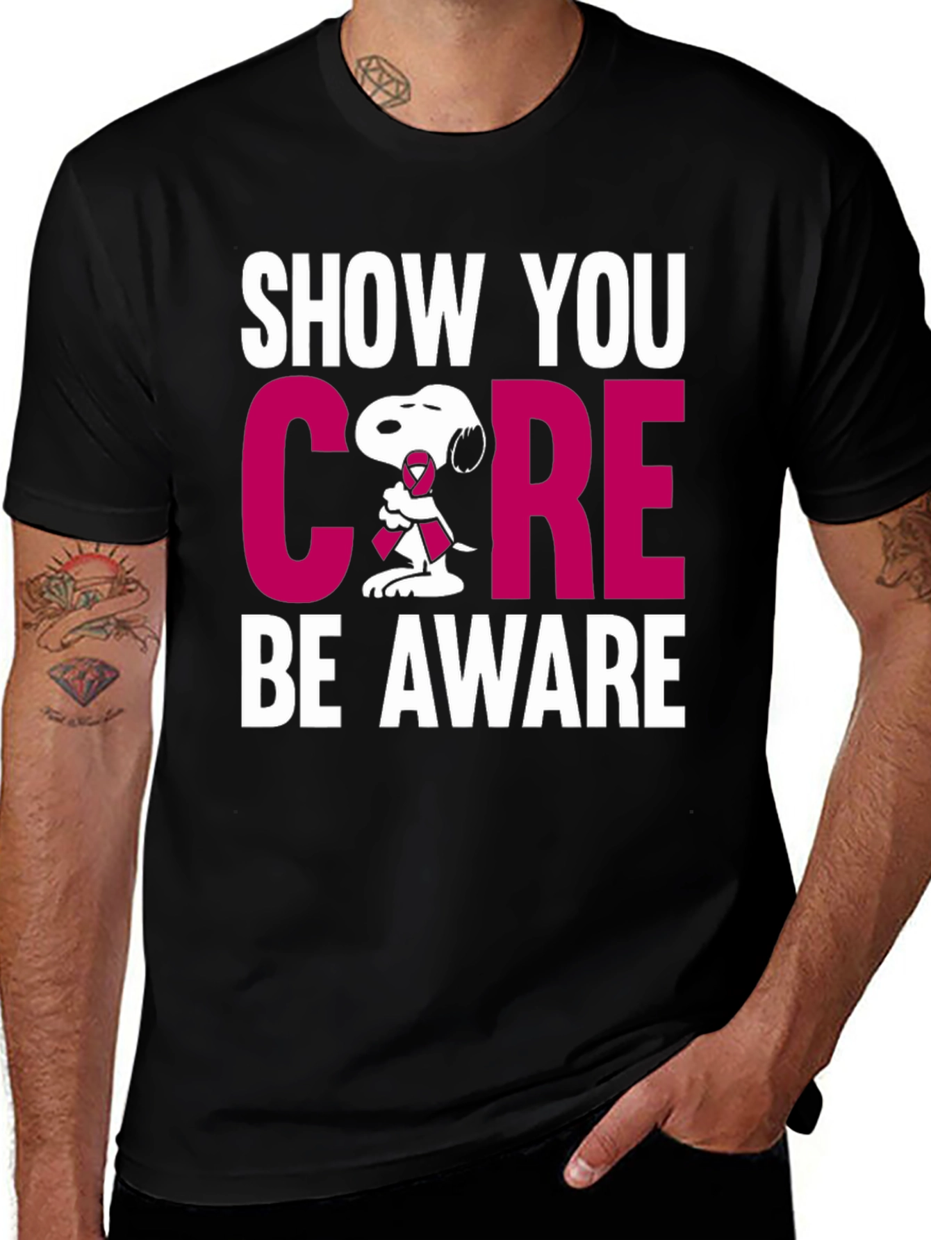 Variant 12 of Show You Care Snoopy T-Shirt