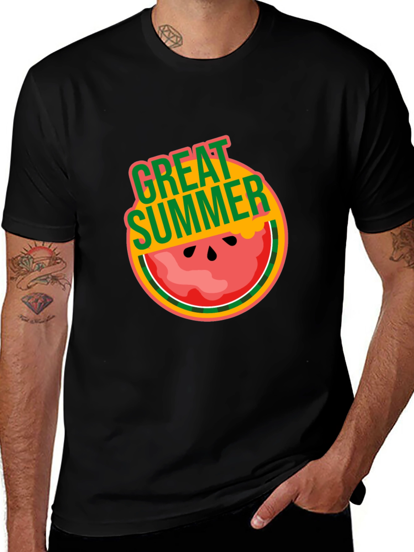 Variant 14 of Great Summer Watermelon T-Shirt