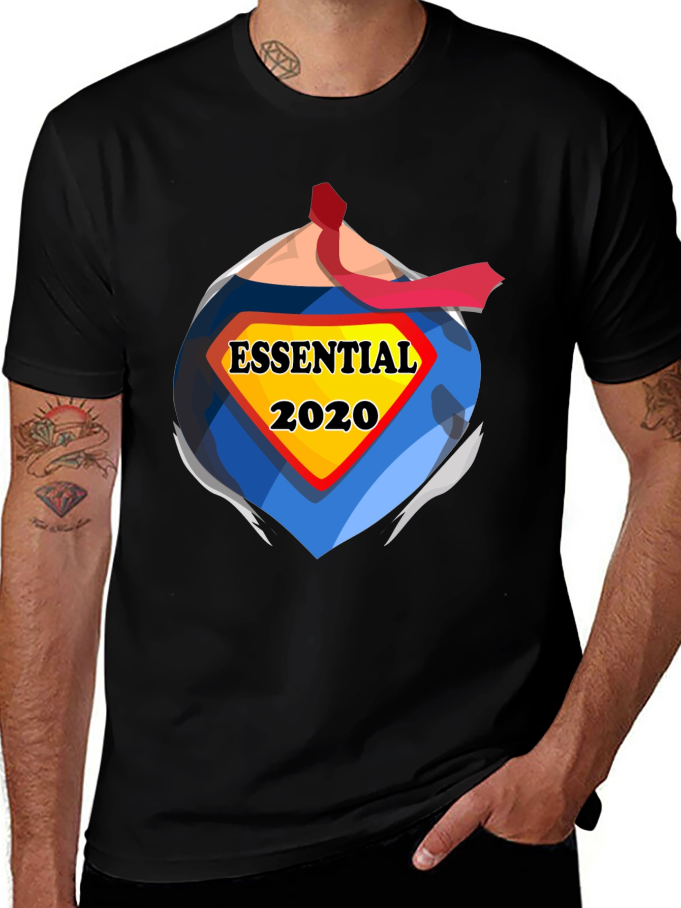 Variant 7 of Essential 2020 Superman Graphic Tee