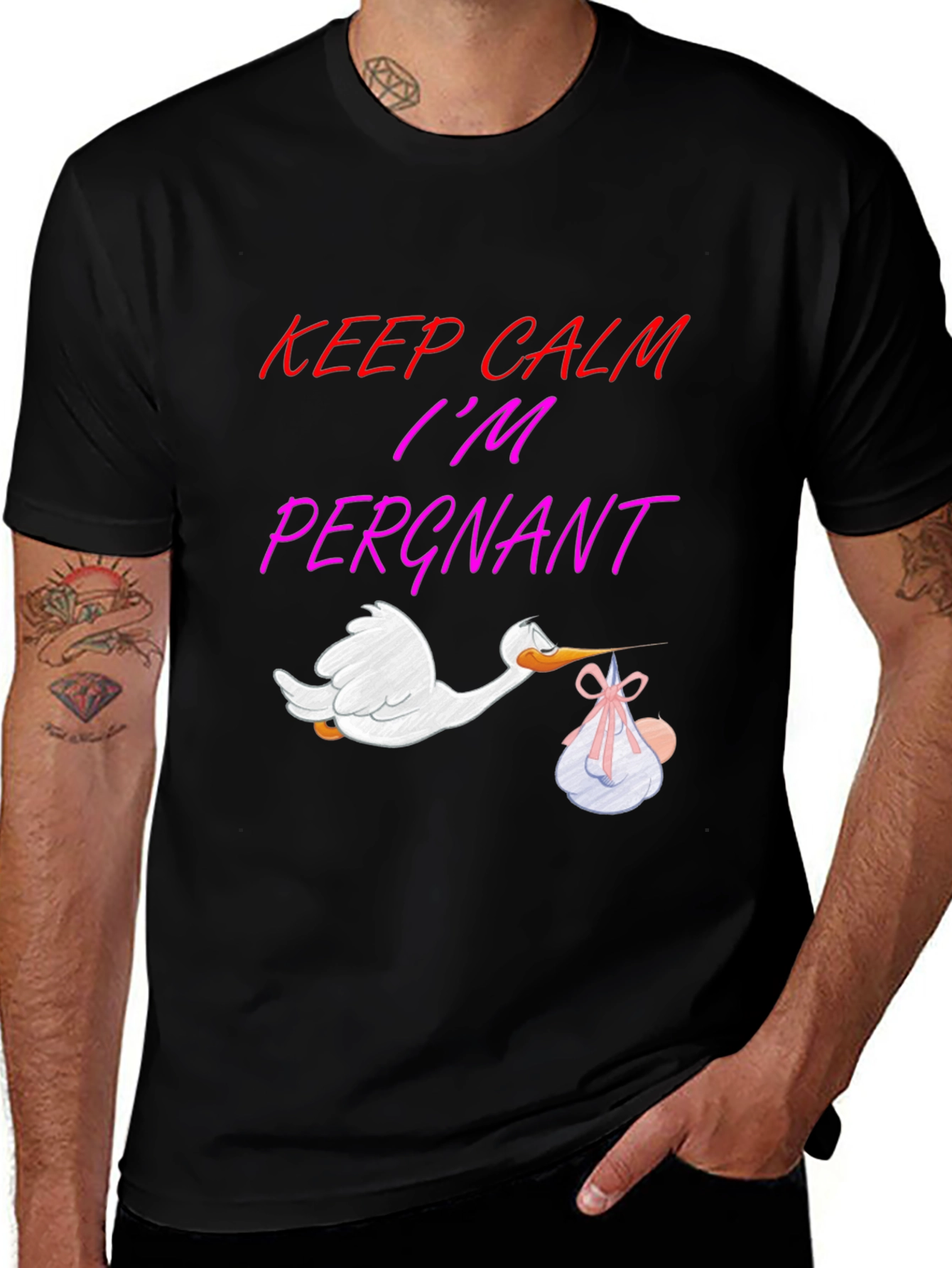 Variant 2 of Keep Calm I'm Pergant T-Shirt